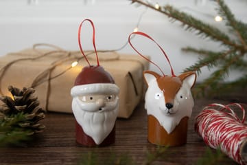 Fox - 圣诞树摆设/挂件/装饰 - White-brown - Pluto Design