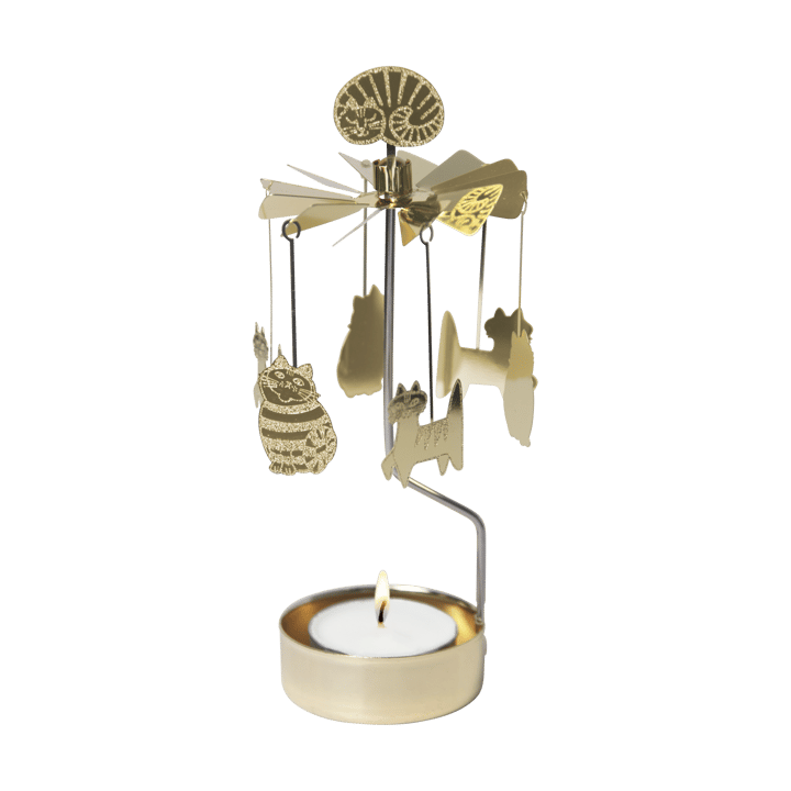 Lisa Larson cats angel chime - 金色 - Pluto Design