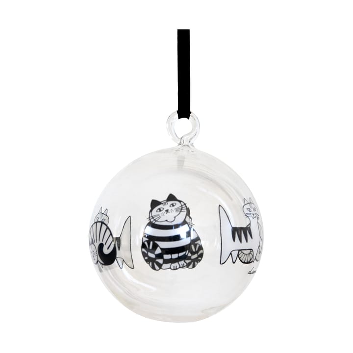 Lisa Larson cats Christmas 装饰品 - 白色-黑色 - Pluto Design