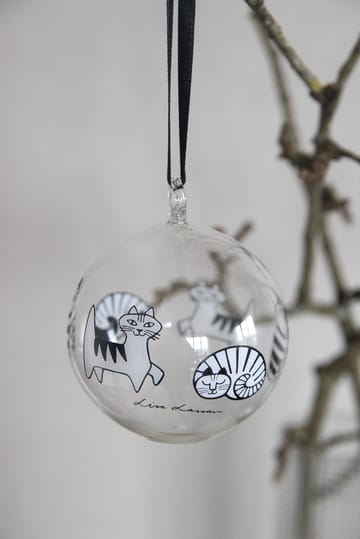 Lisa Larson cats Christmas 装饰品 - 白色-黑色 - Pluto Design