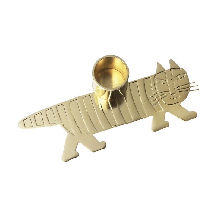 Lisa Larson Mikey 烛台 - 金色 - Pluto Design