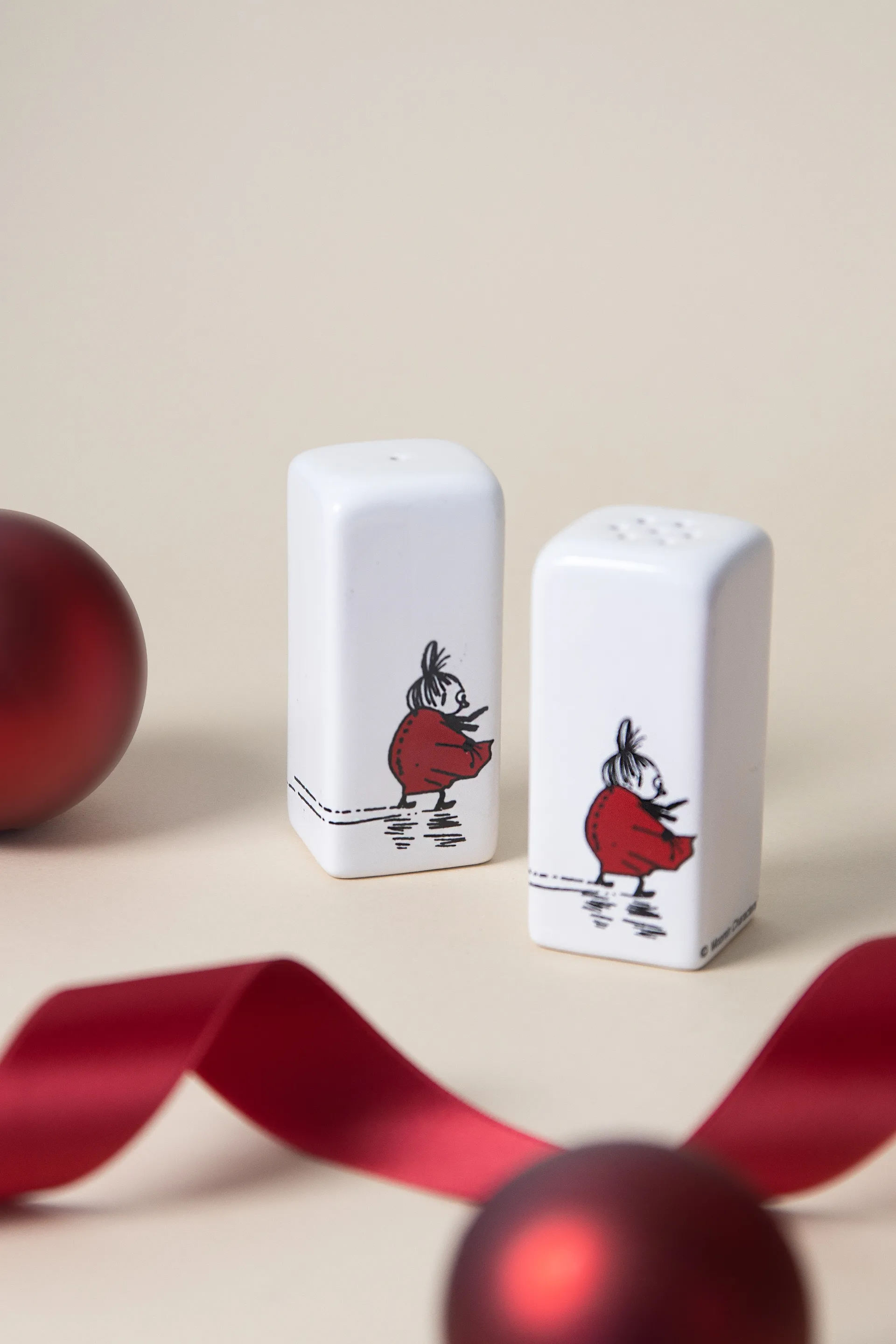 Little My salt- and pepper mills, 白色 Pluto Design