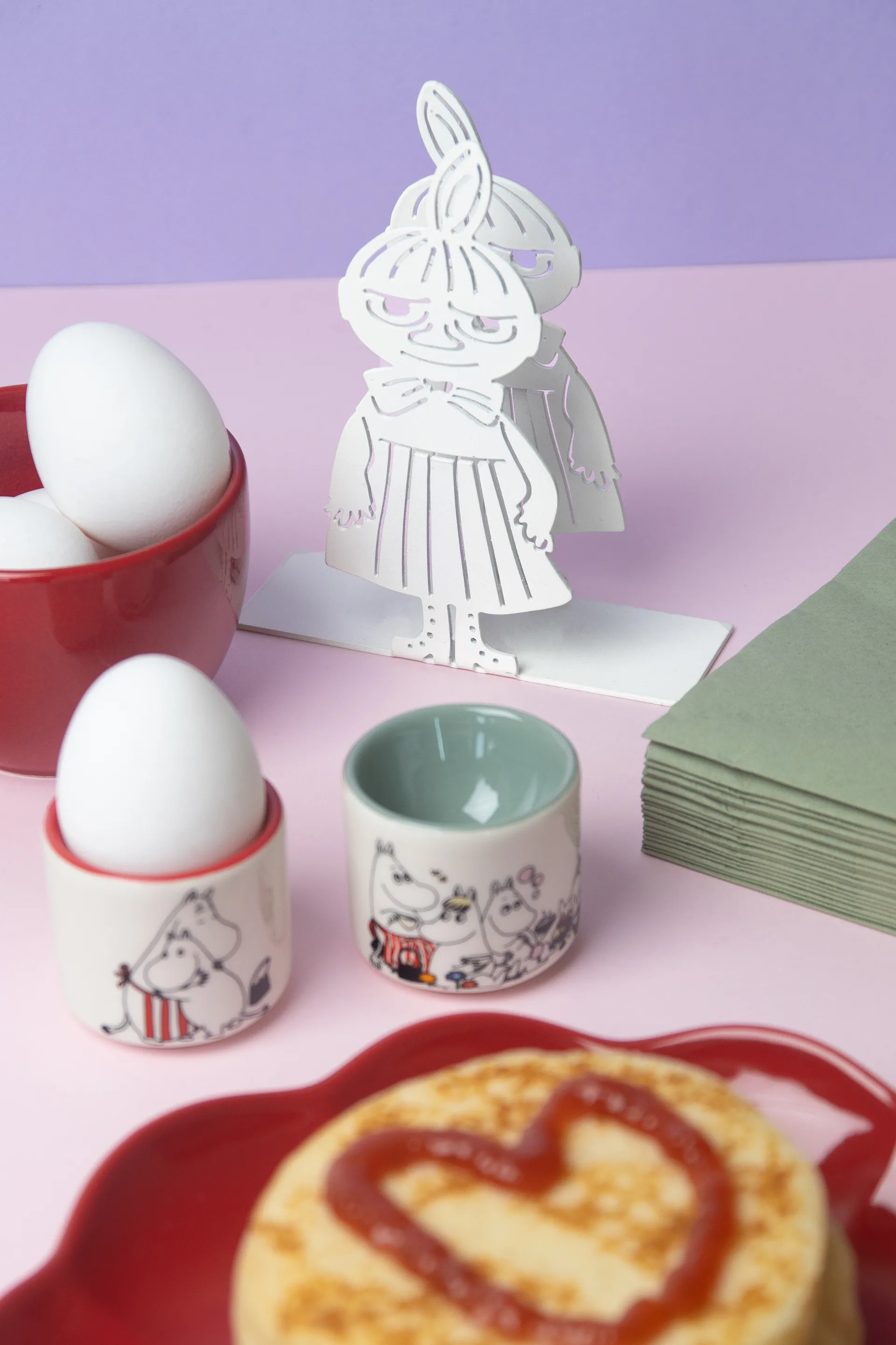 Little My 餐巾架, 白色_多色 Pluto Design