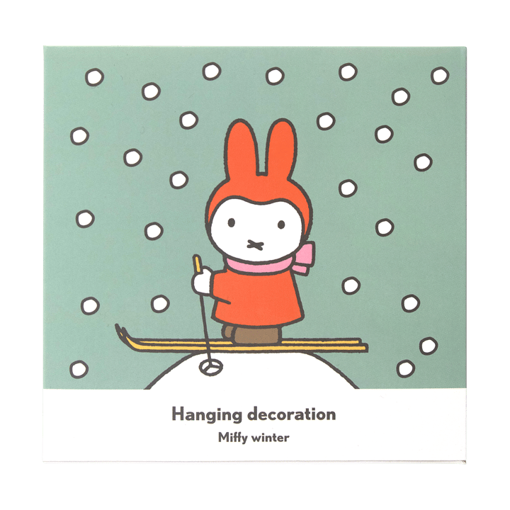 Miffy winter 装饰 衣架/架子, 银色 Pluto Design