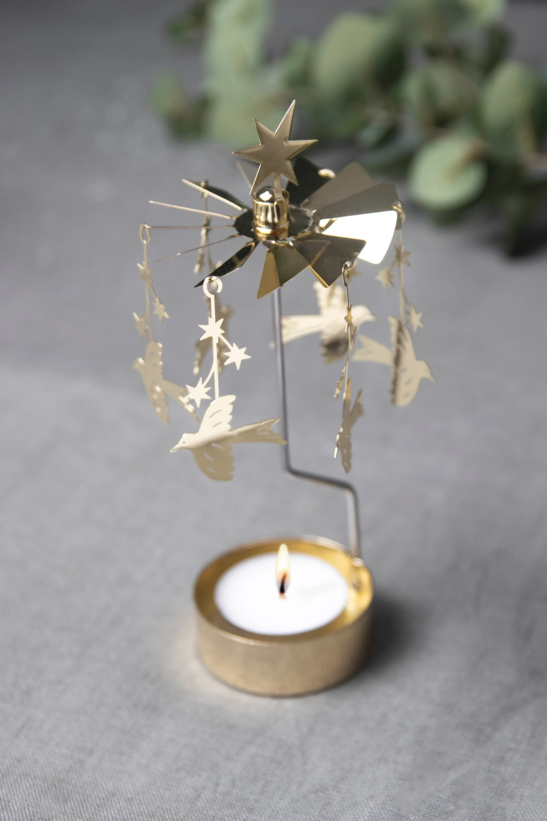 Starling angel chime, 金色 Pluto Design