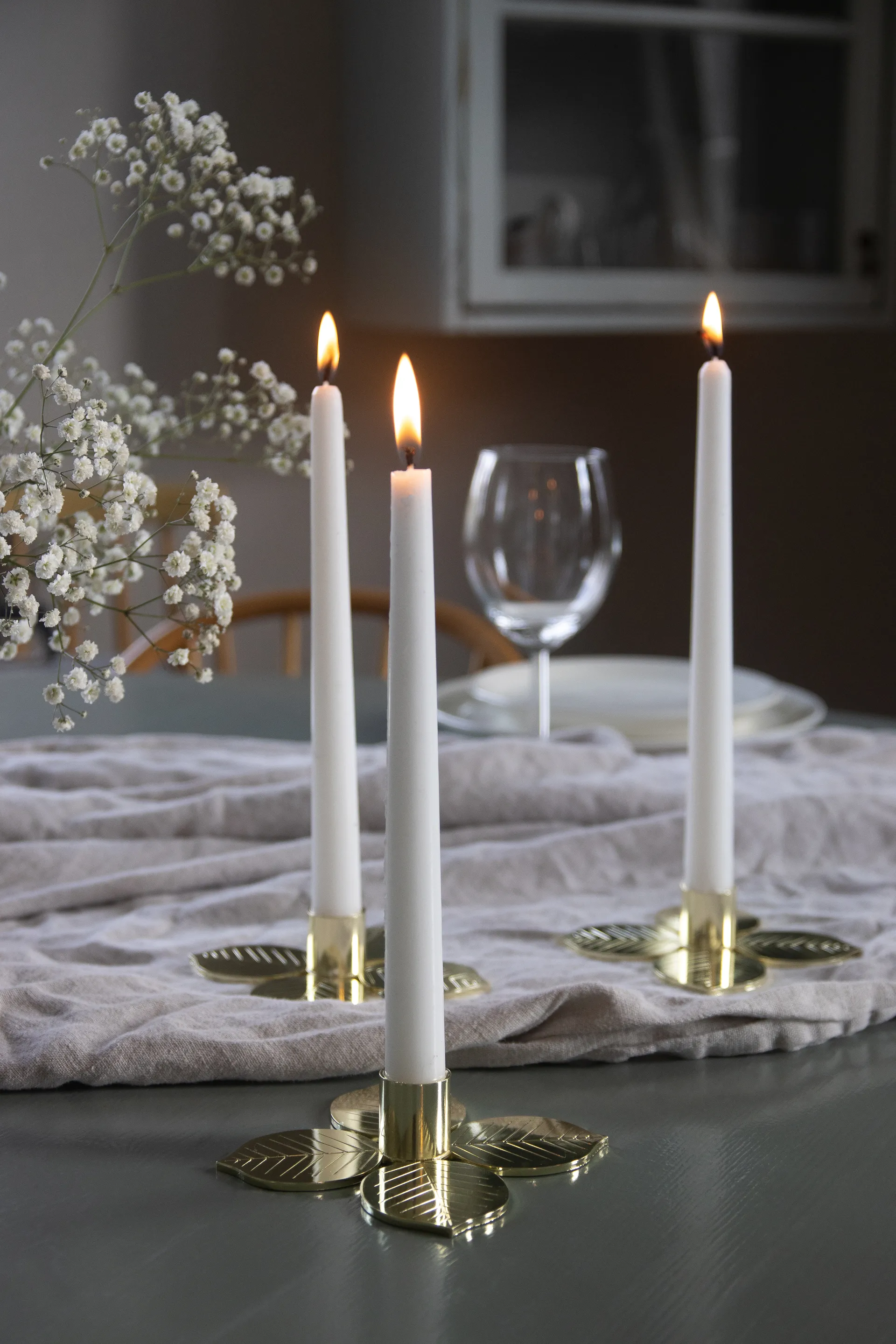 Stig L Berså 烛台, Gold Pluto Design