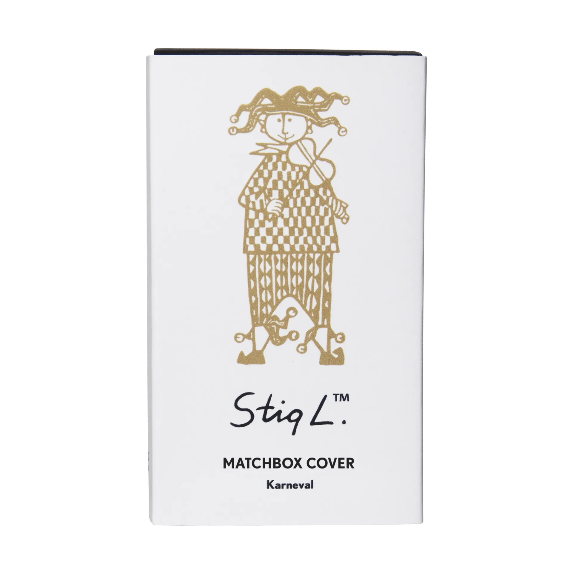 Stig Lindberg Karneval matchbox holder, 金色 Pluto Design