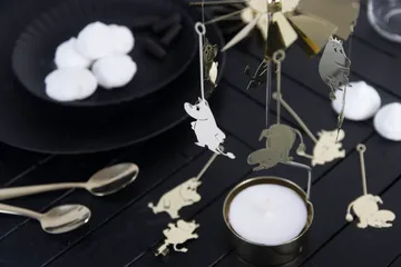 姆明旋转烛台 姆明 金色 - 姆明 - Pluto Design