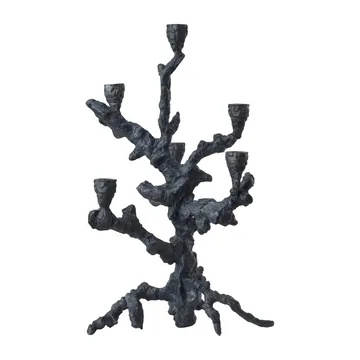 苹果树烛台 大号 53cm - 深灰色 - POLSPOTTEN