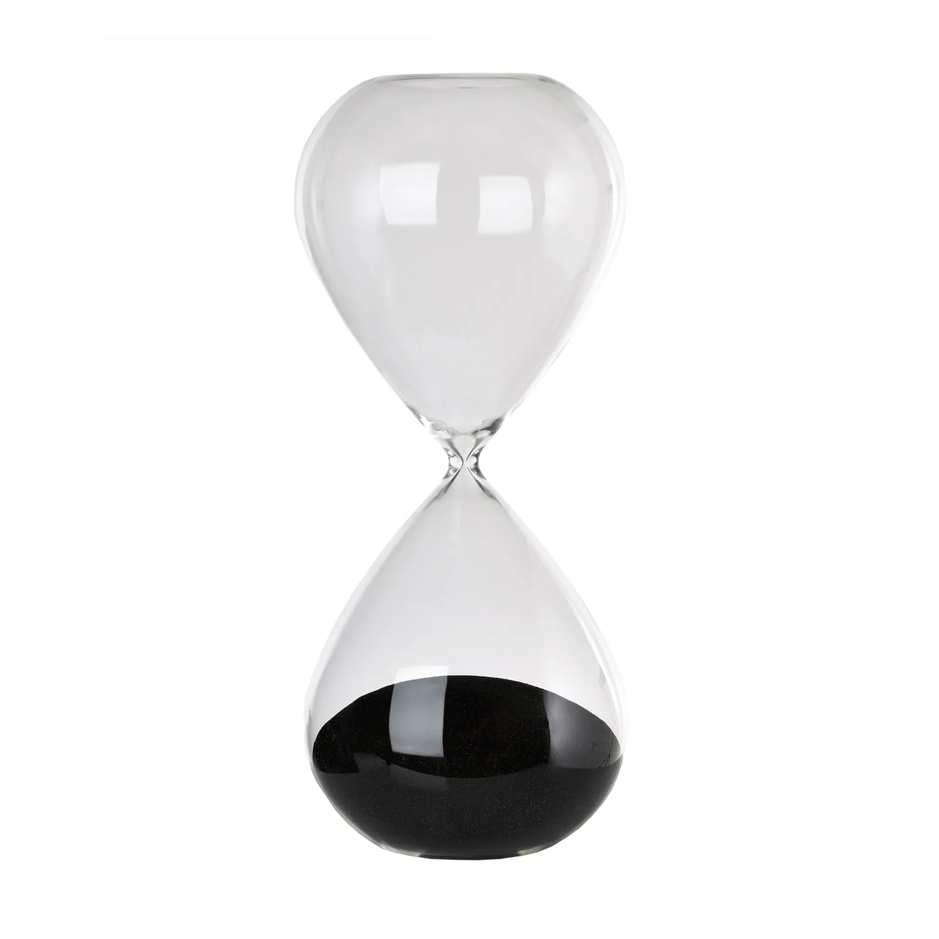 Ball hourglass L 38 cm, 黑色 POLSPOTTEN