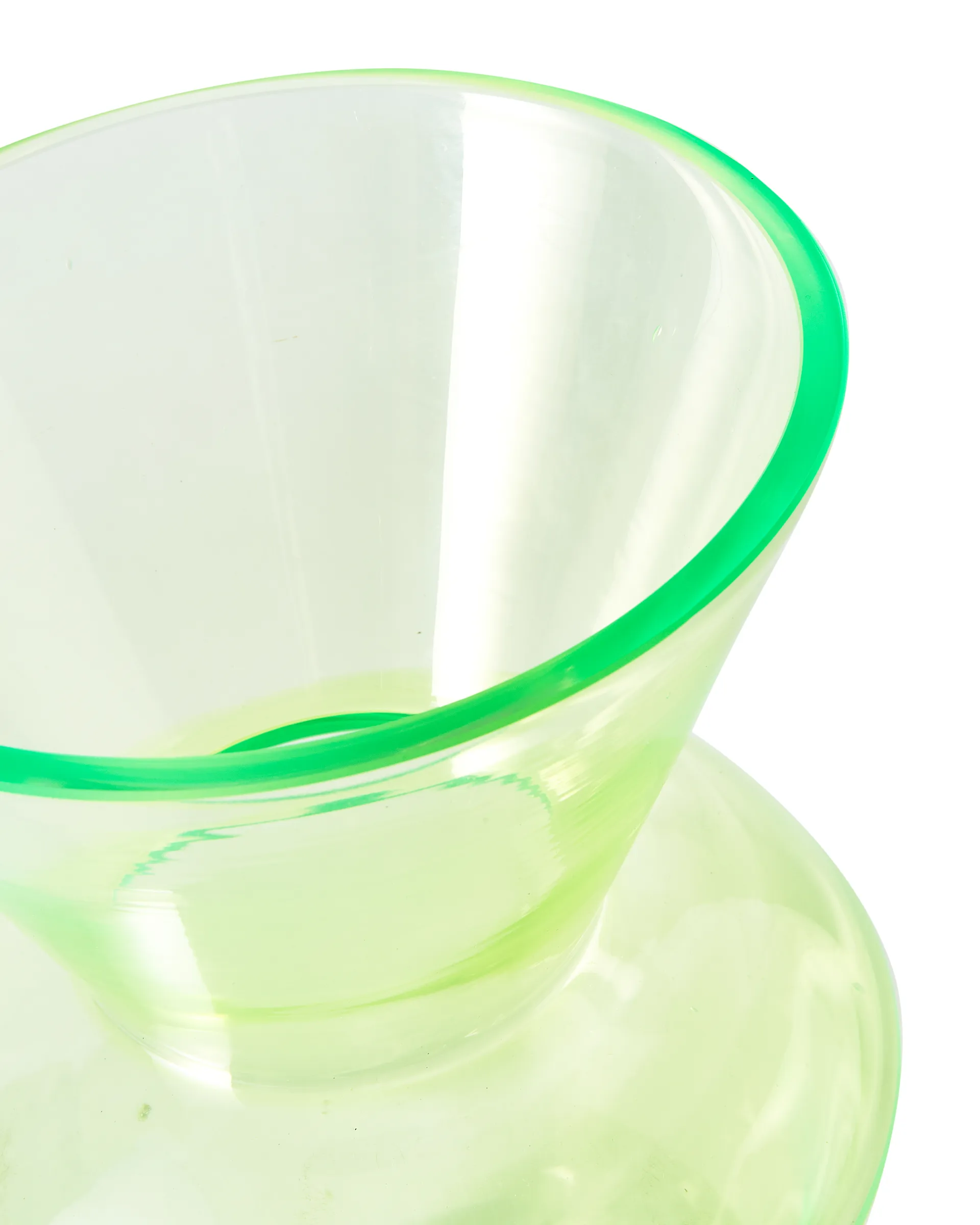 Fat neck 花瓶 S 35 cm, 绿色 POLSPOTTEN