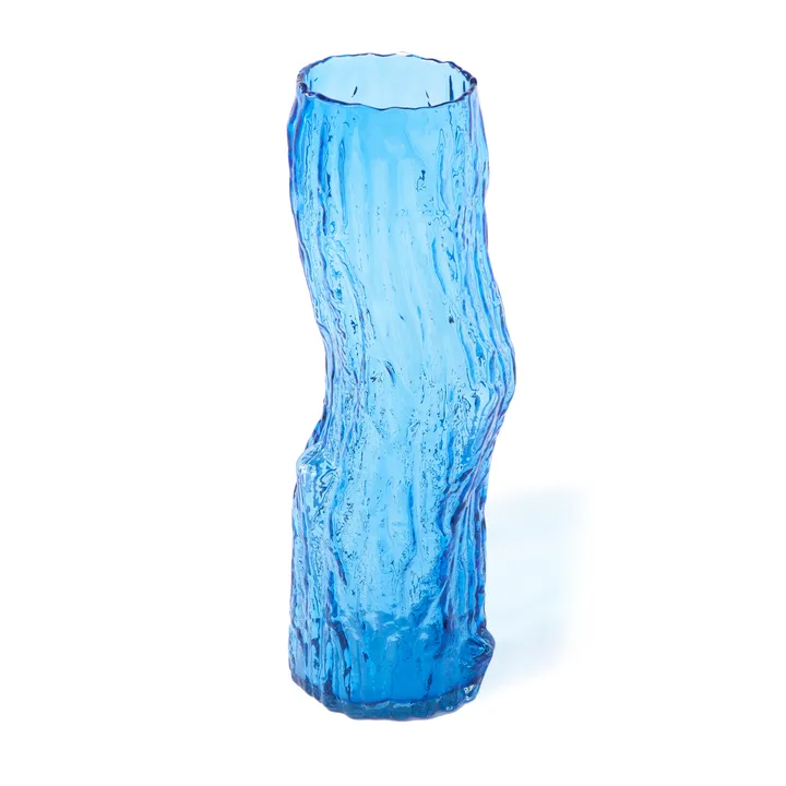 树干花瓶 L 62cm - 蓝色 - POLSPOTTEN