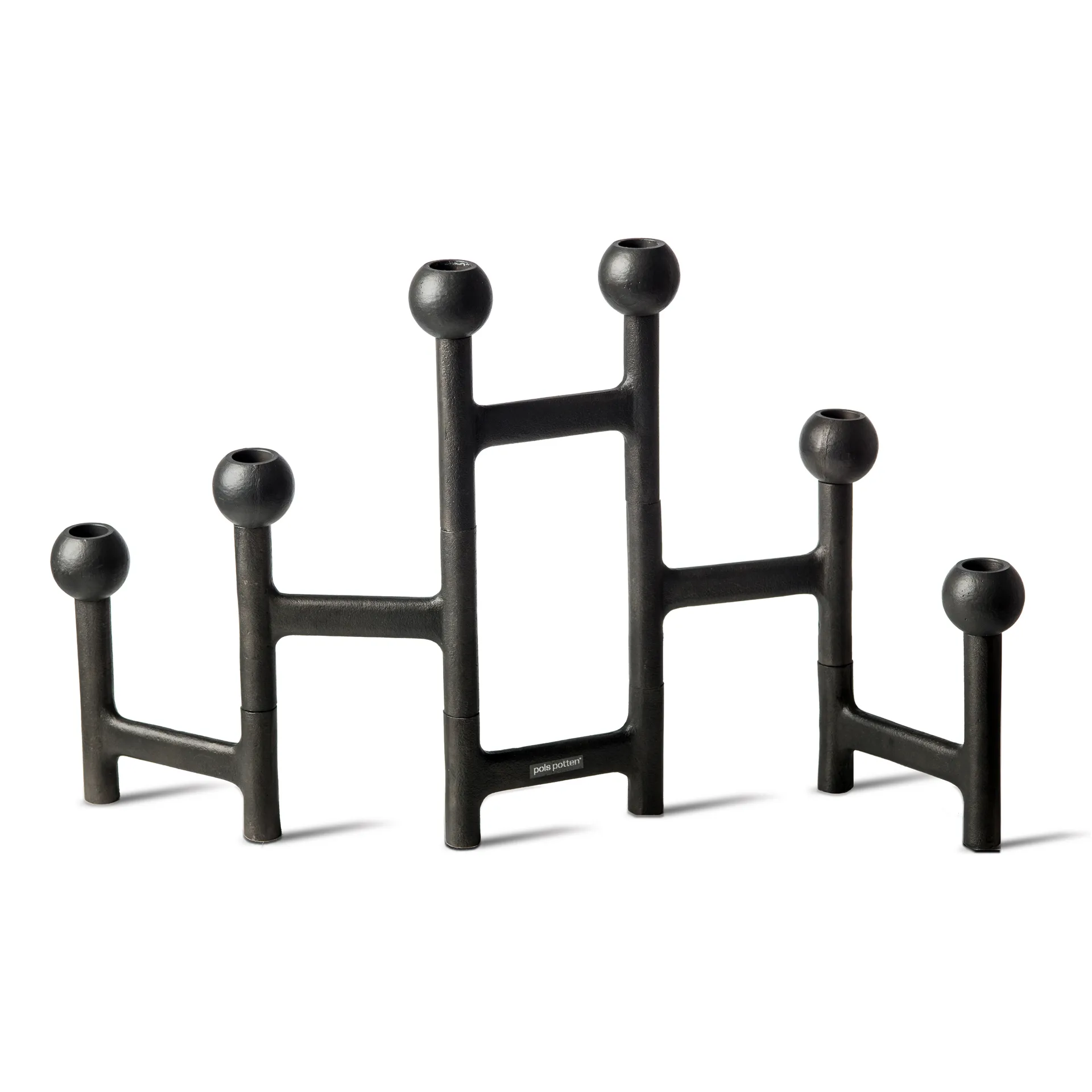 Round Folding 烛台 56x30 cm, Dark 灰色 POLSPOTTEN