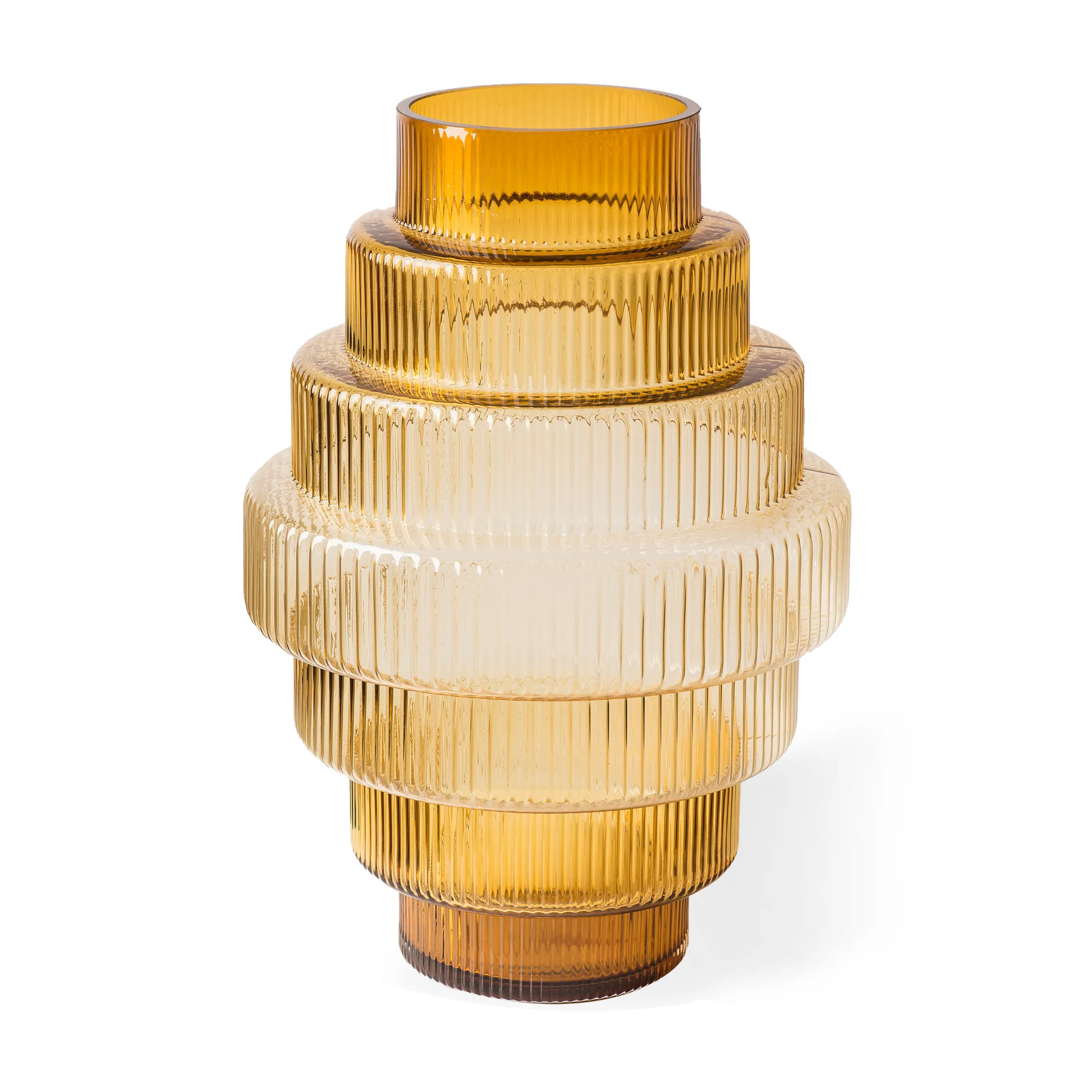 Steps 花瓶 S 30 cm, Ochre POLSPOTTEN