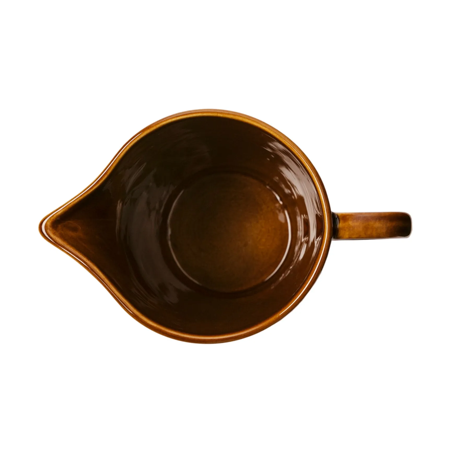 郁金香大号壶 1升, 暗褐色 PotteryJo
