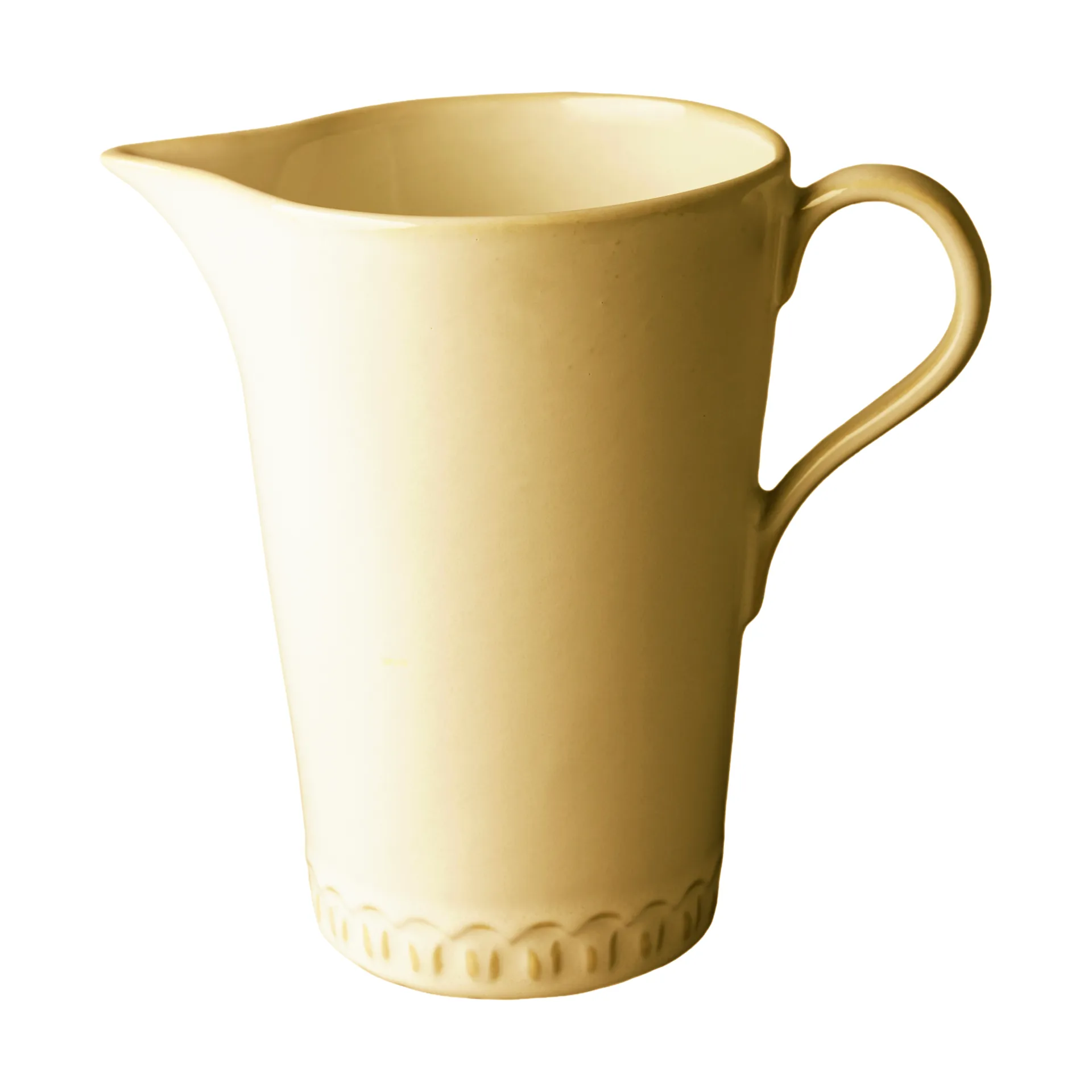 郁金香大号壶 1升, 淡月色 PotteryJo