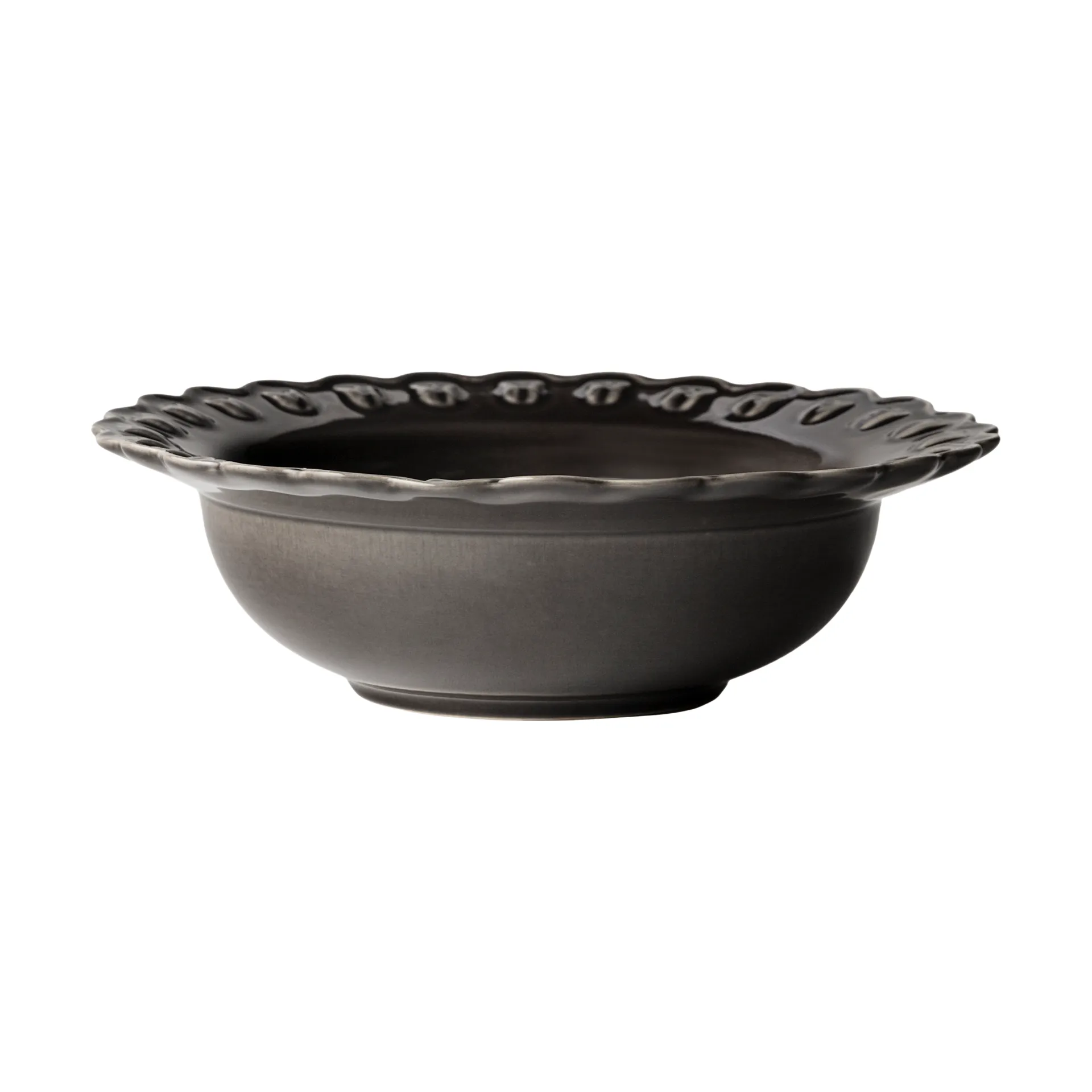 郁金香大号分餐碗 Ø30cm, 近乎黑色 PotteryJo