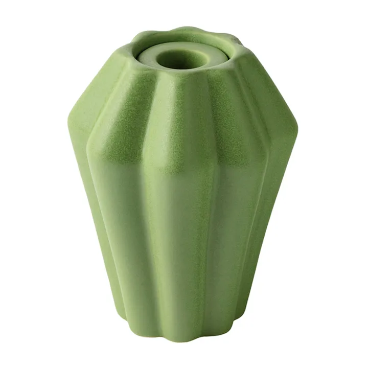 Birgit 花瓶/灯笼14cm - 橄榄色 - PotteryJo