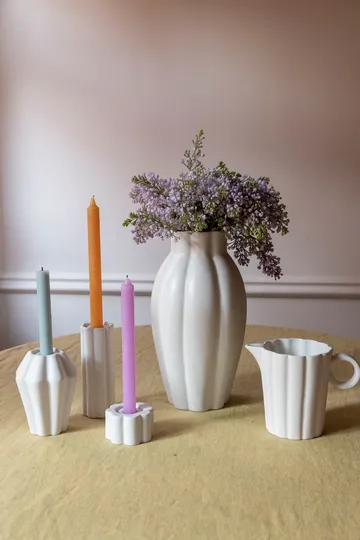 Birgit 花瓶/灯笼17cm - 贝壳色 - PotteryJo