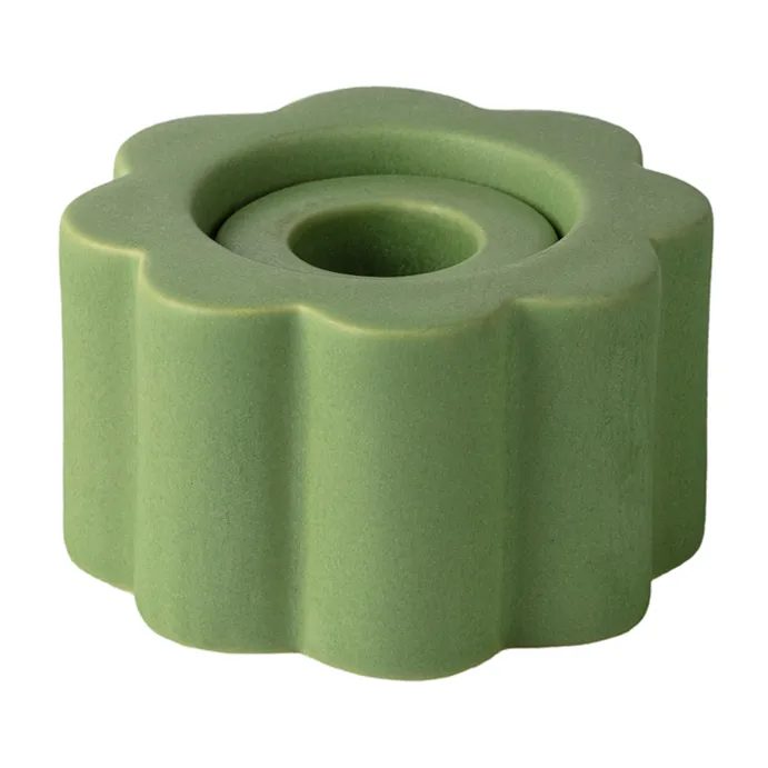 Birgit  花瓶 /candle sticks 5 cm, Olive PotteryJo