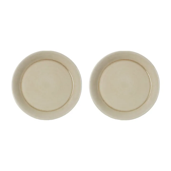Daga 盘子 Ø25cm 2件装 - 燕麦色 - PotteryJo