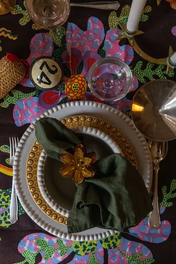 Daisy dessert 盘子 Ø22 cm 两件套装 - sienna (黄色) - PotteryJo