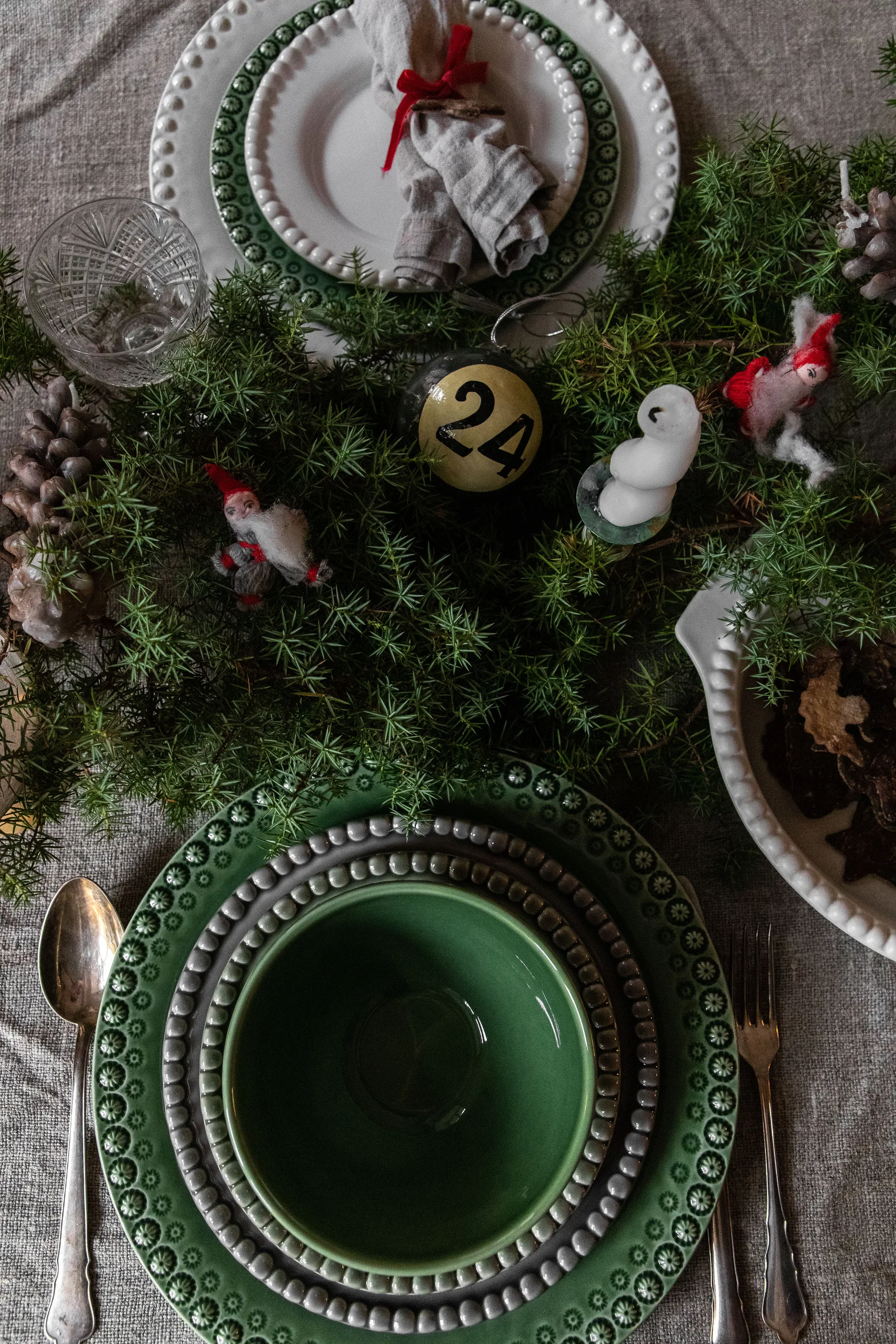 Daria oven form 35 cm, cotton 白色 PotteryJo