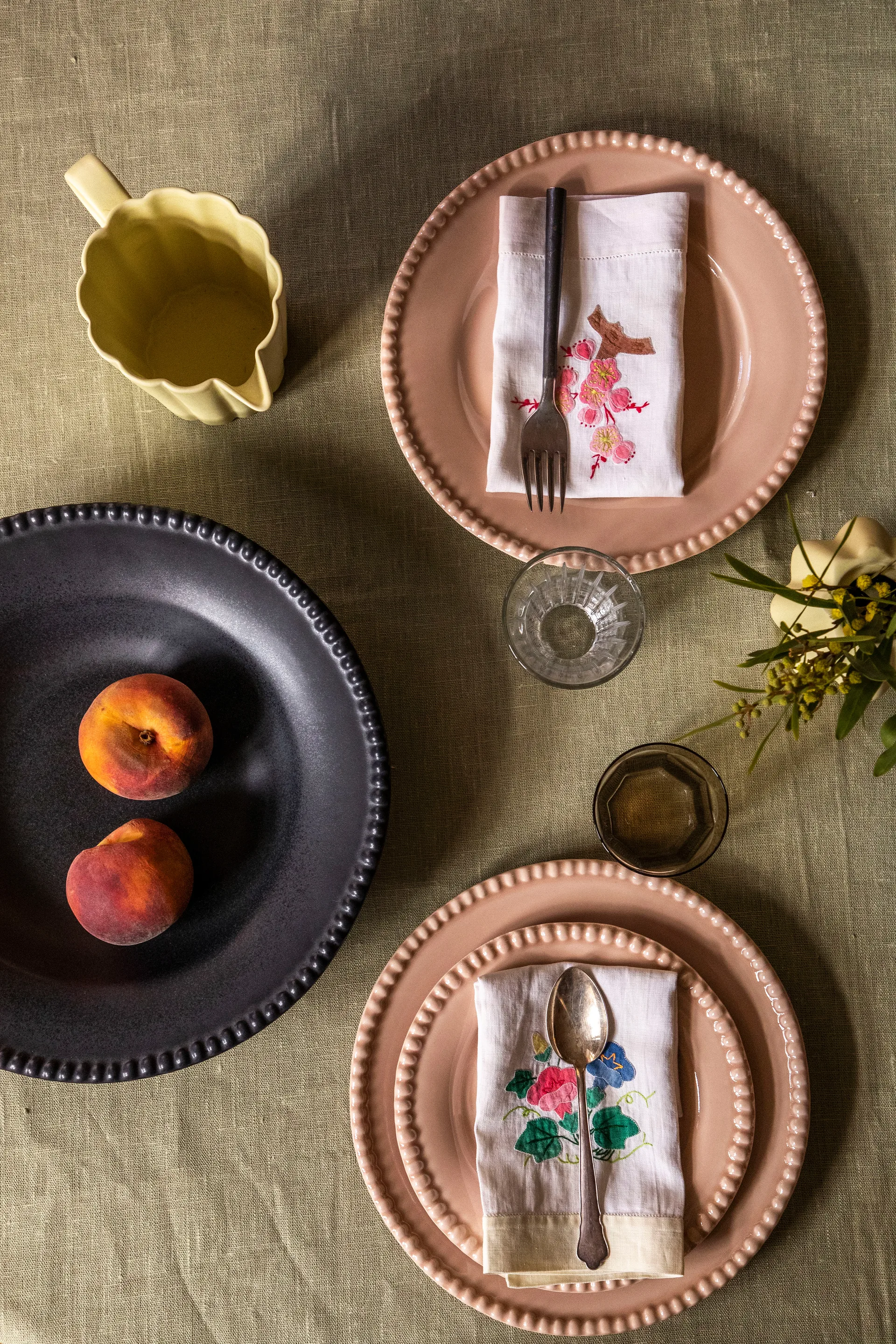 Daria pasta 盘子 Ø35 cm, Ink 黑色 PotteryJo