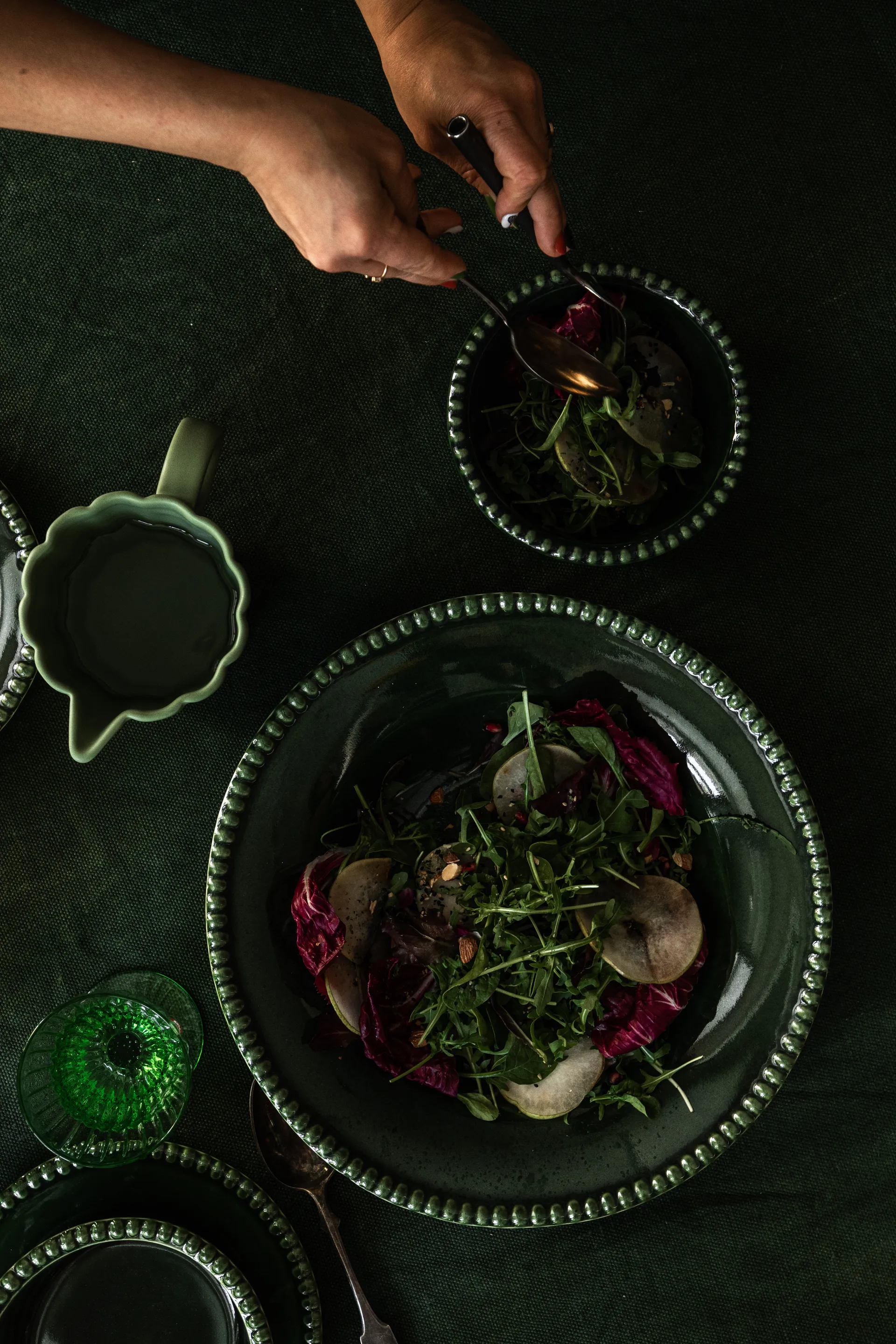 Daria pasta 盘子 Ø35 cm, Moss PotteryJo