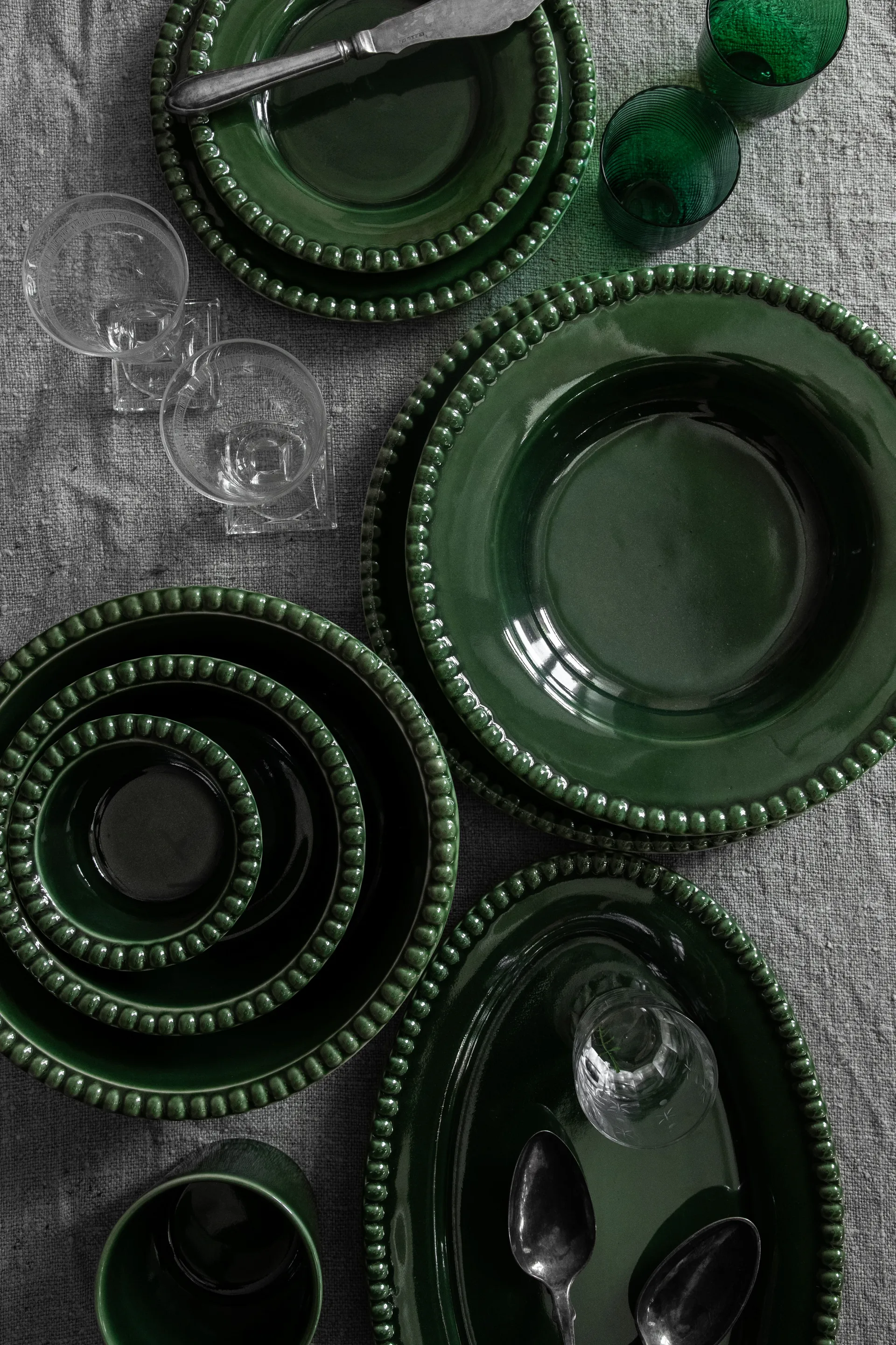 Daria small 碗  Ø12 cm 两件套装, Moss PotteryJo