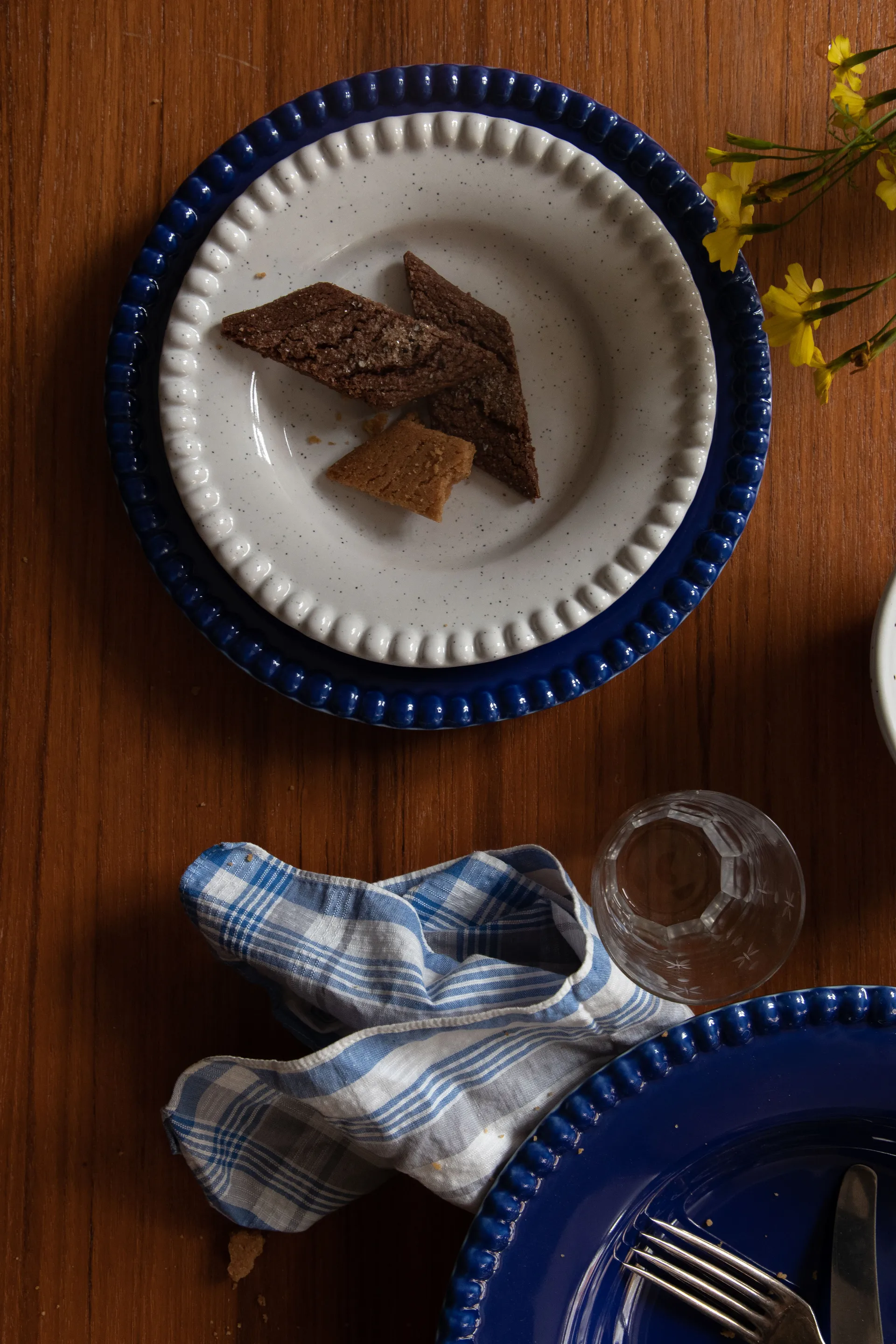 Daria small 盘子 Ø18 cm 两件套装, Cotton 白色 shiny PotteryJo