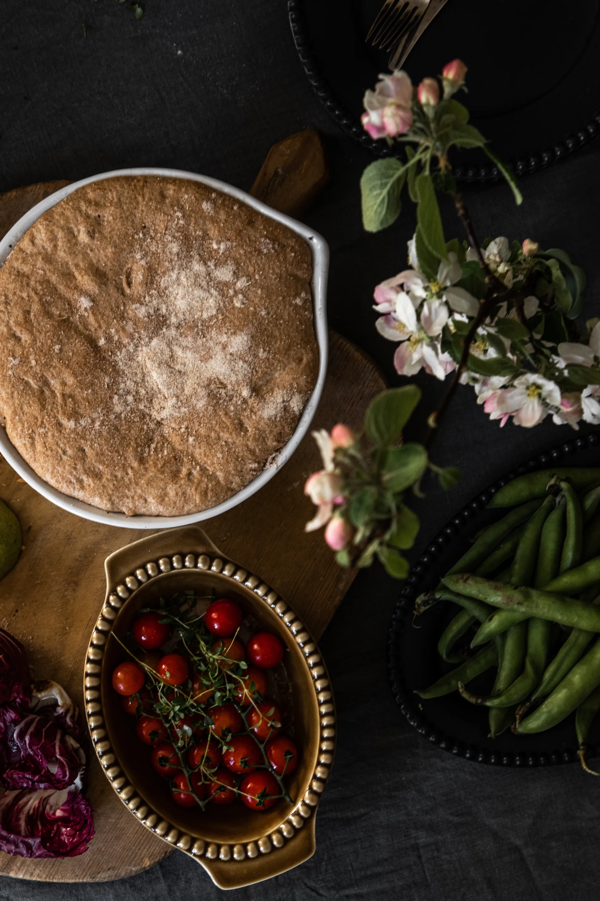 Peep dough 碗  27 cm, cotton 白色 PotteryJo