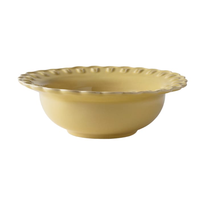 郁金香系列 Tulipa 瓷器餐具 深盘/碗_17cm_两件套装 - 月光黄 - PotteryJo