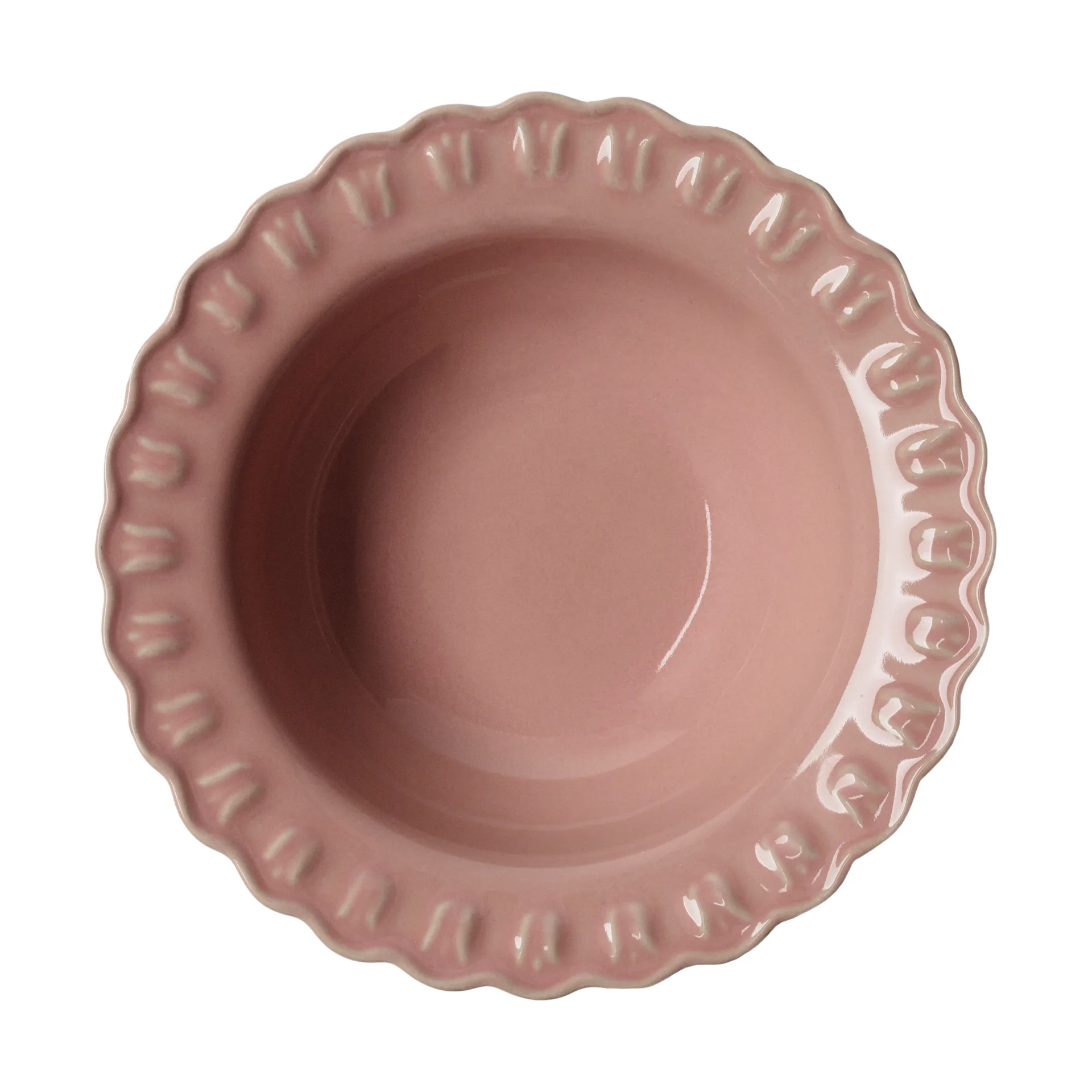 郁金香系列 Tulipa 瓷器餐具 深盘/碗_17cm_两件套装, 粉色 PotteryJo