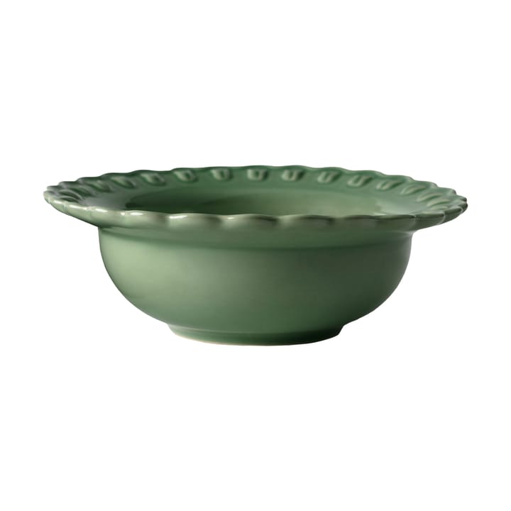 郁金香系列 Tulipa 瓷器餐具 深盘/碗_17cm_两件套装 - 绿色 - PotteryJo