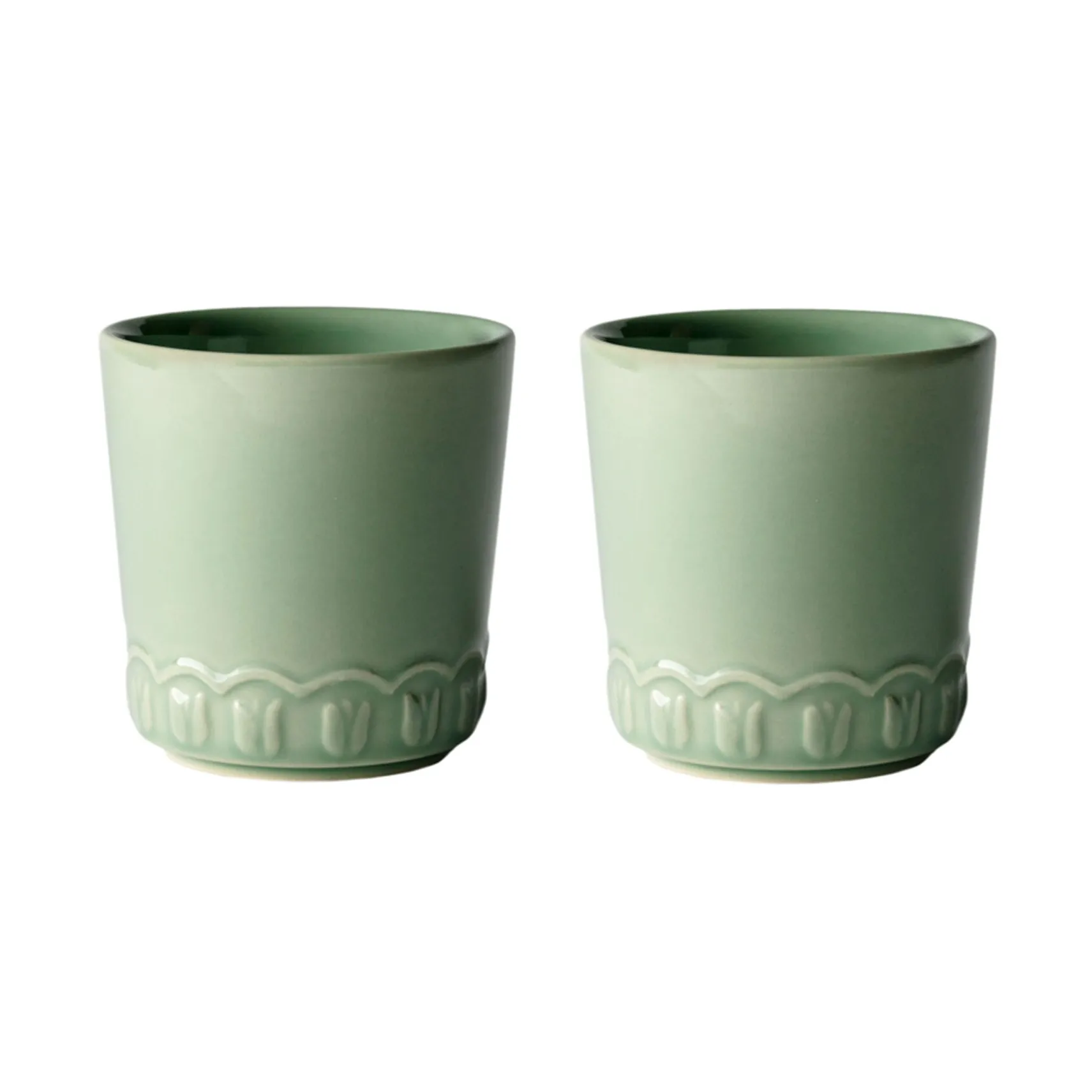 Tulipa 杯 200ml 2包装, Verona 调和绿 PotteryJo
