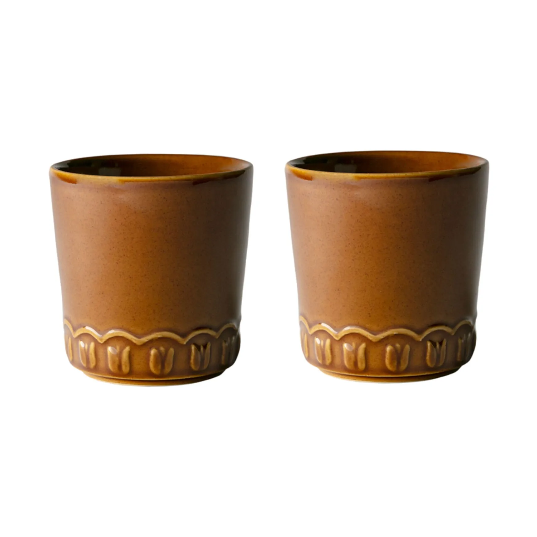 Tulipa 杯 200ml 2包装, 暗褐色 PotteryJo
