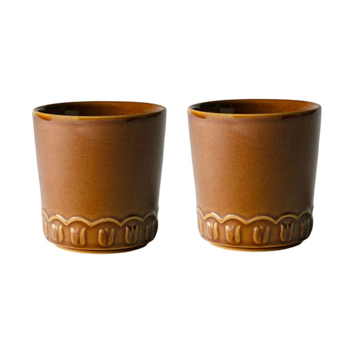郁金香系列 Tulipa 瓷器餐具 手握杯_200ml_两件套装 - Umbra - PotteryJo