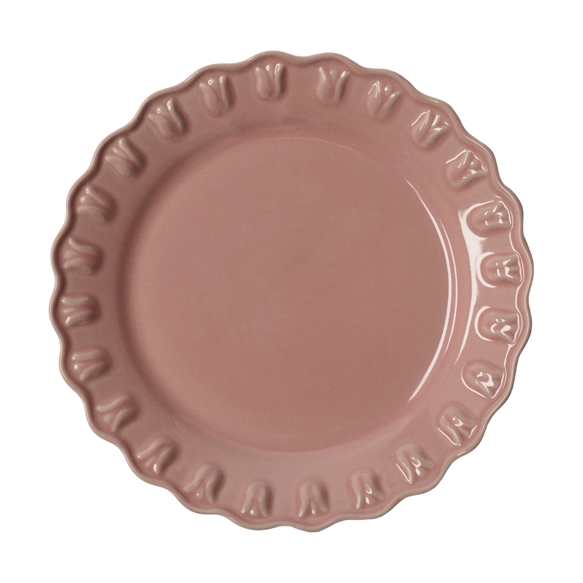 郁金香系列 Tulipa 瓷器餐具 平盘_Ø20cm_两件套装, Beautiful Portuguese PotteryJo