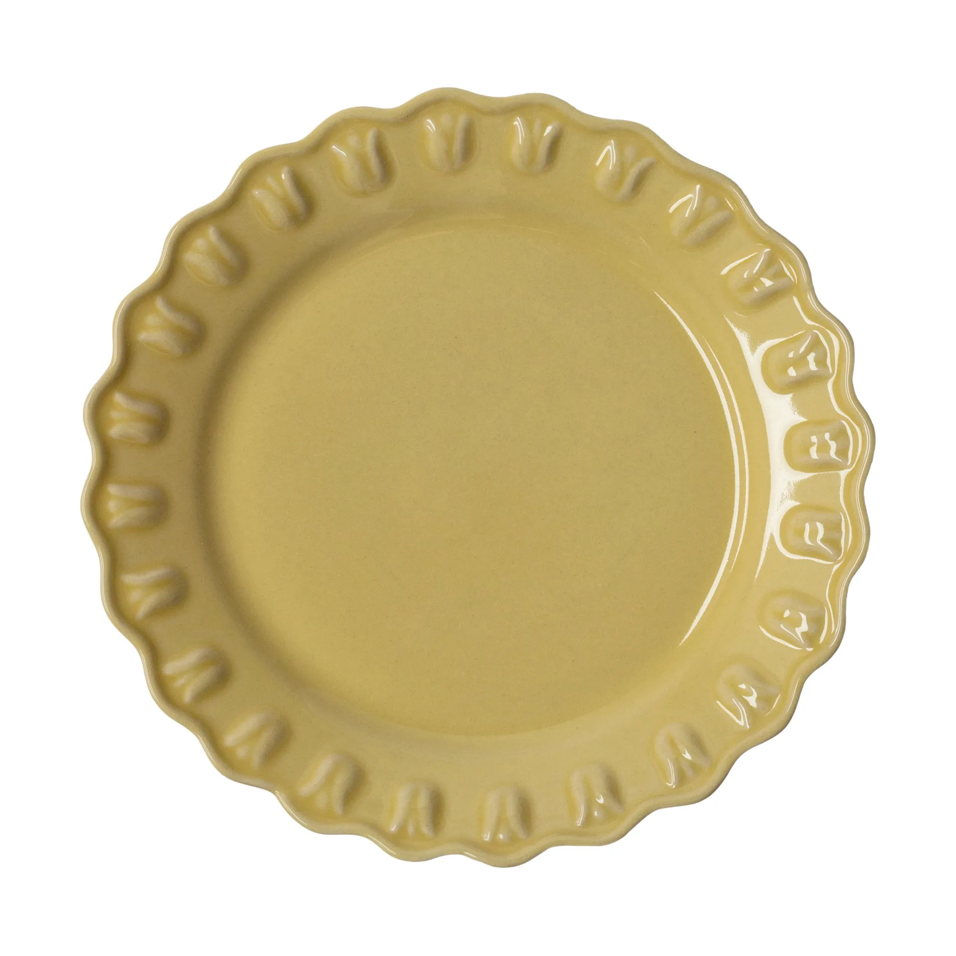 郁金香系列 Tulipa 瓷器餐具 平盘_Ø20cm_两件套装, Pale Moon PotteryJo