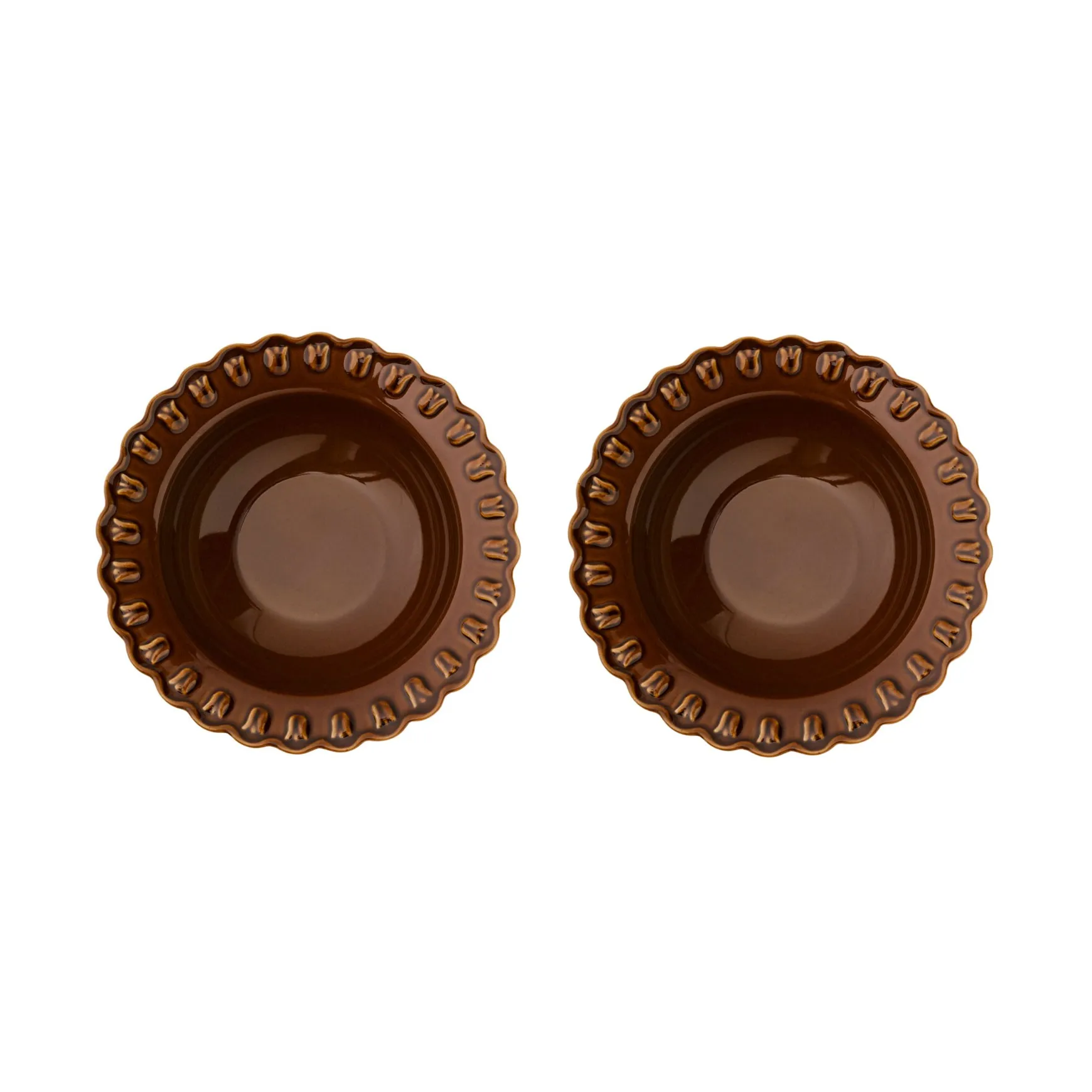 郁金香系列 Tulipa 瓷器餐具 深盘/碗_23cm_两件套装, Umbra PotteryJo