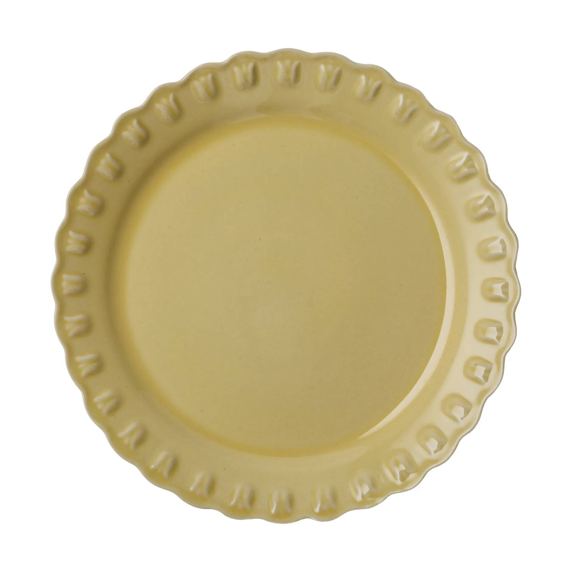 郁金香系列 Tulipa 瓷器餐具 平盘_Ø26_cm 两件套装, Pale Moon PotteryJo