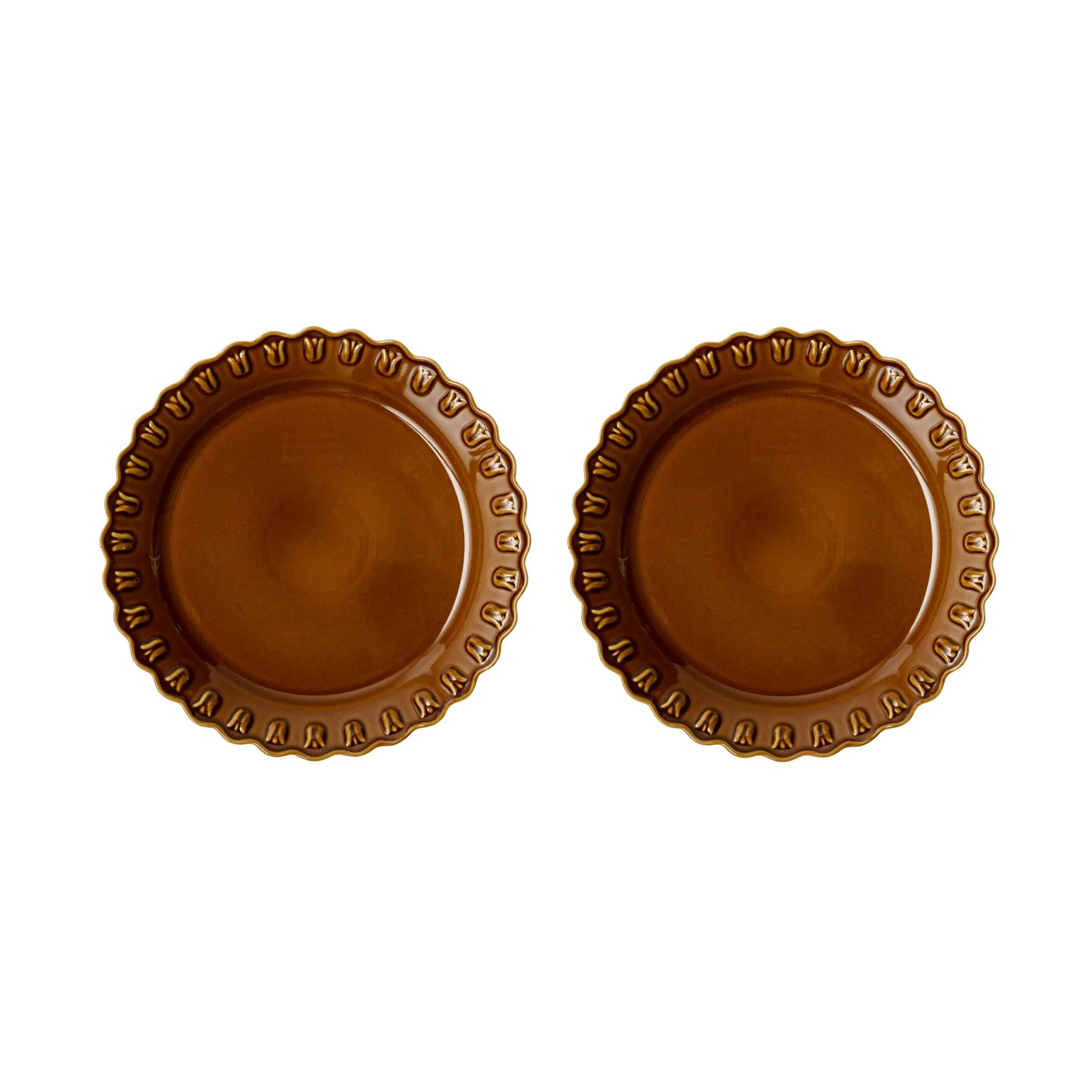 郁金香系列 Tulipa 瓷器餐具 平盘_Ø26_cm 两件套装, Umbra PotteryJo