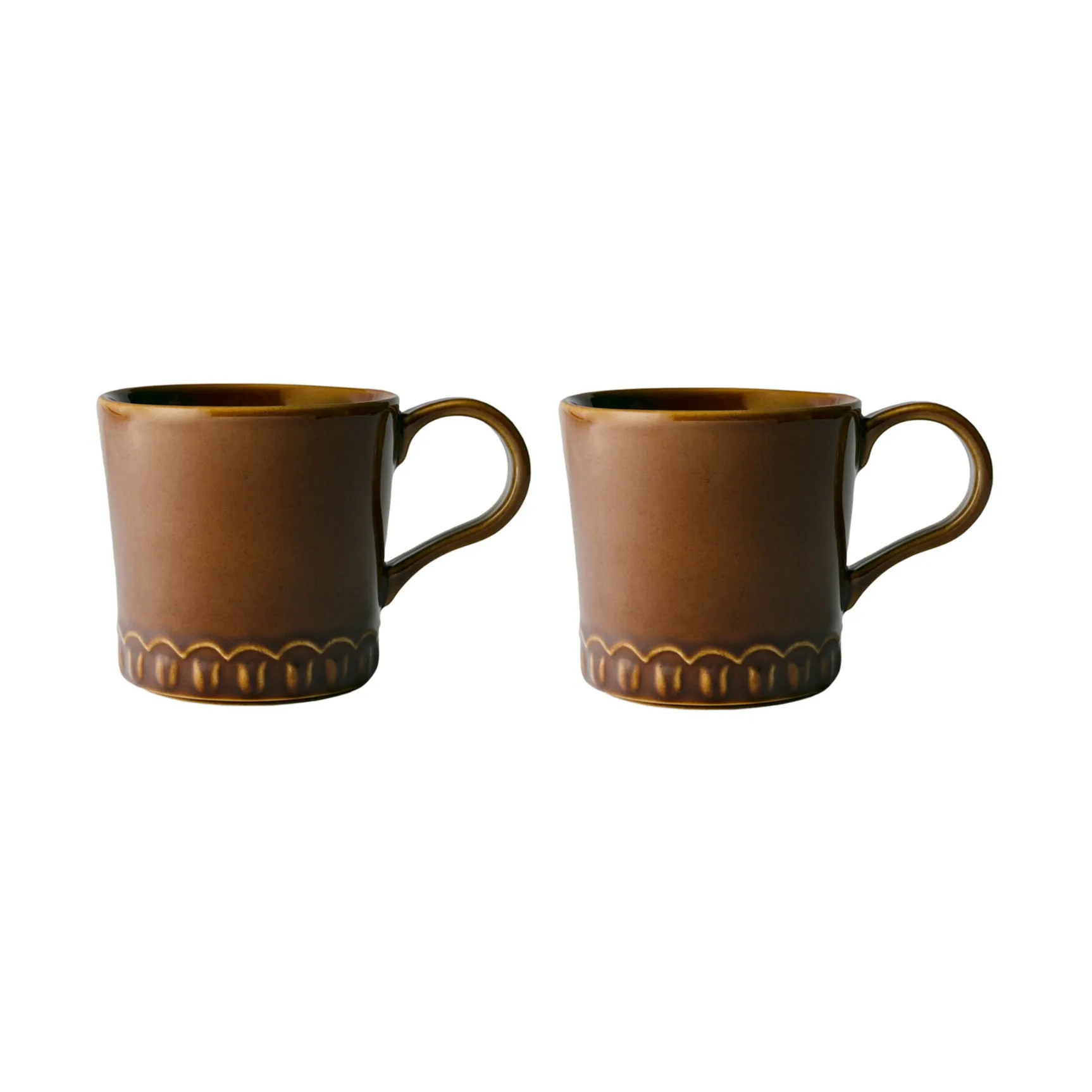 Tulipa 杯 400ml 2包装, 暗褐色 PotteryJo