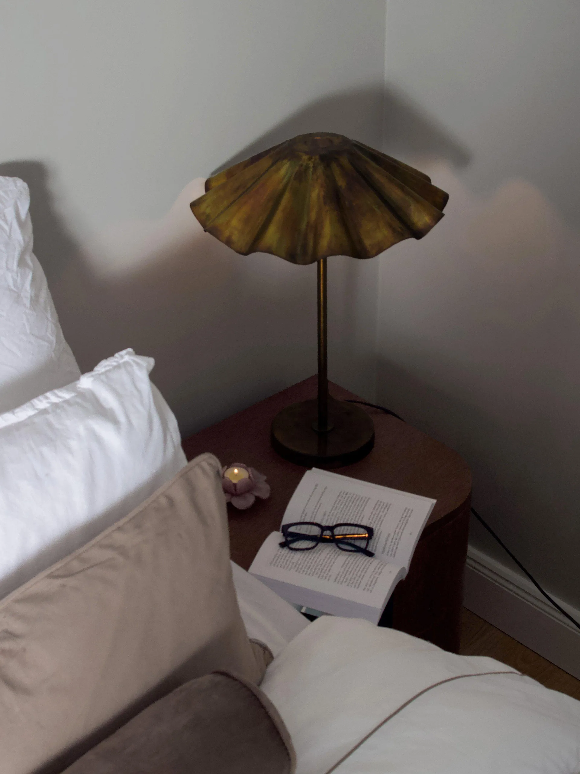 Aira 台灯, Burnished 黄铜, 54 cm PR Home