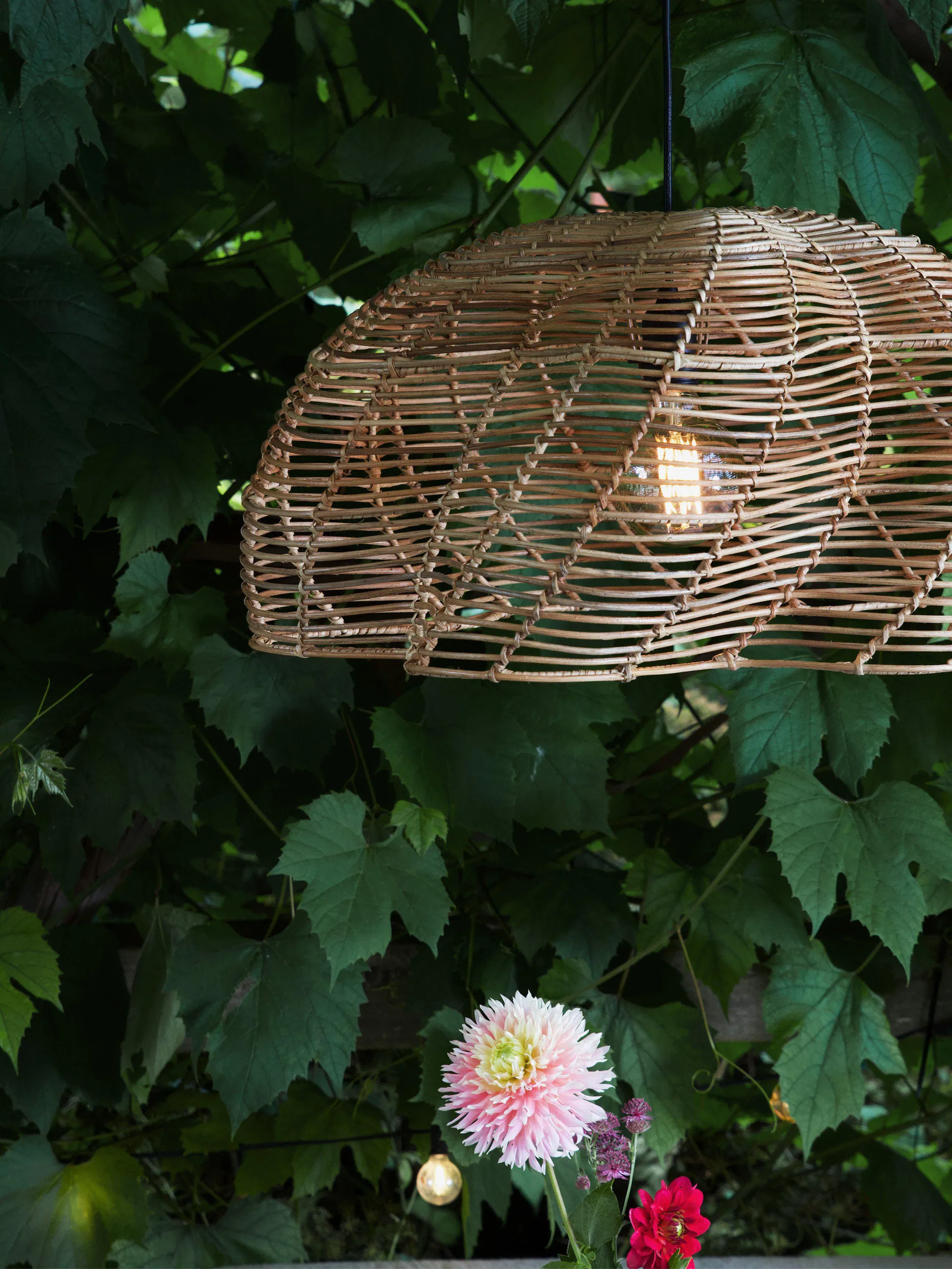 Mayla outdoor 吊灯, 原色/自然色, Ø53x32 cm PR Home