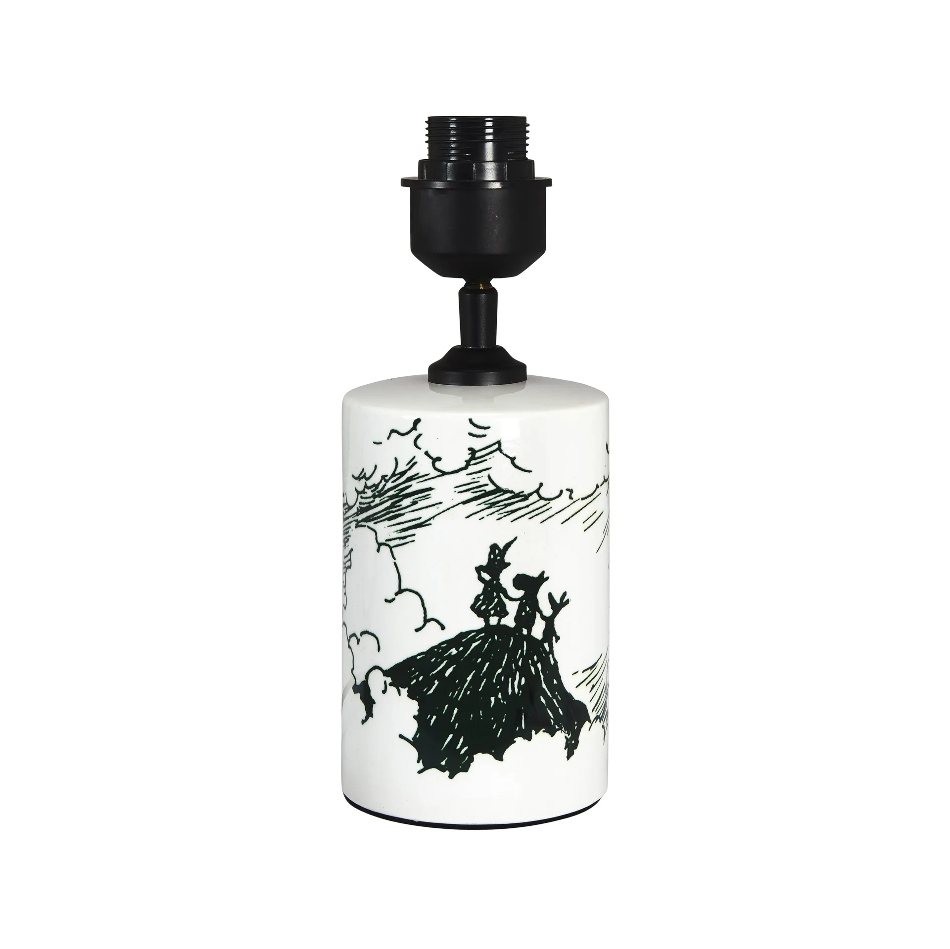 Moomin The Storm 灯座 27 cm, 黑色 PR Home