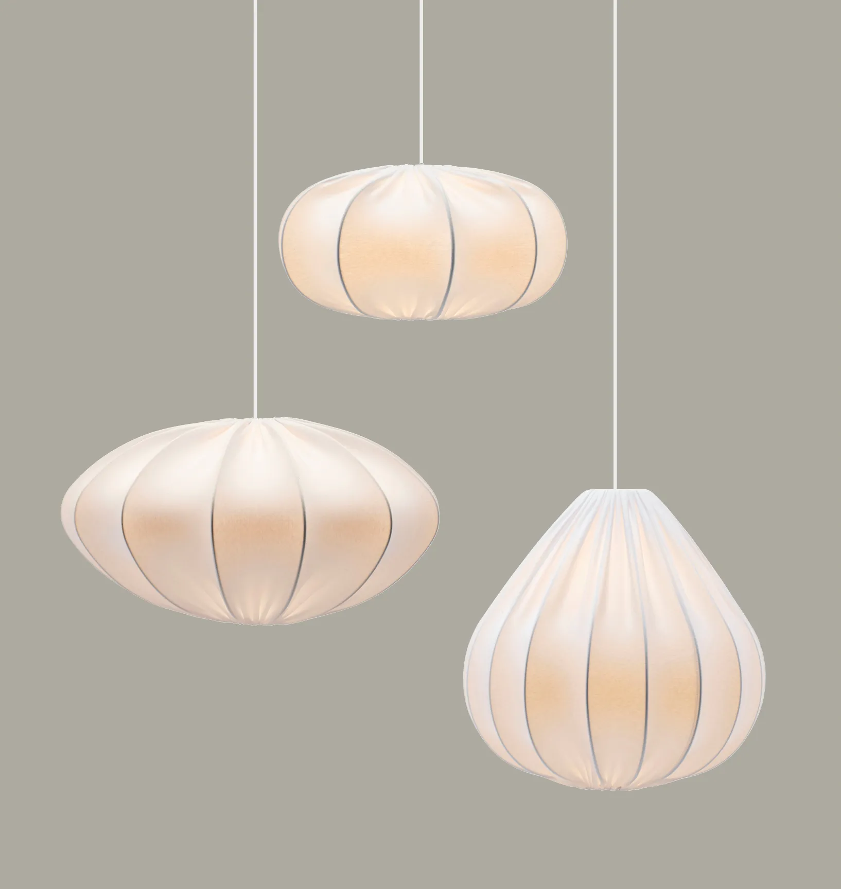 Rosa灯罩60cm, 白色 PR Home