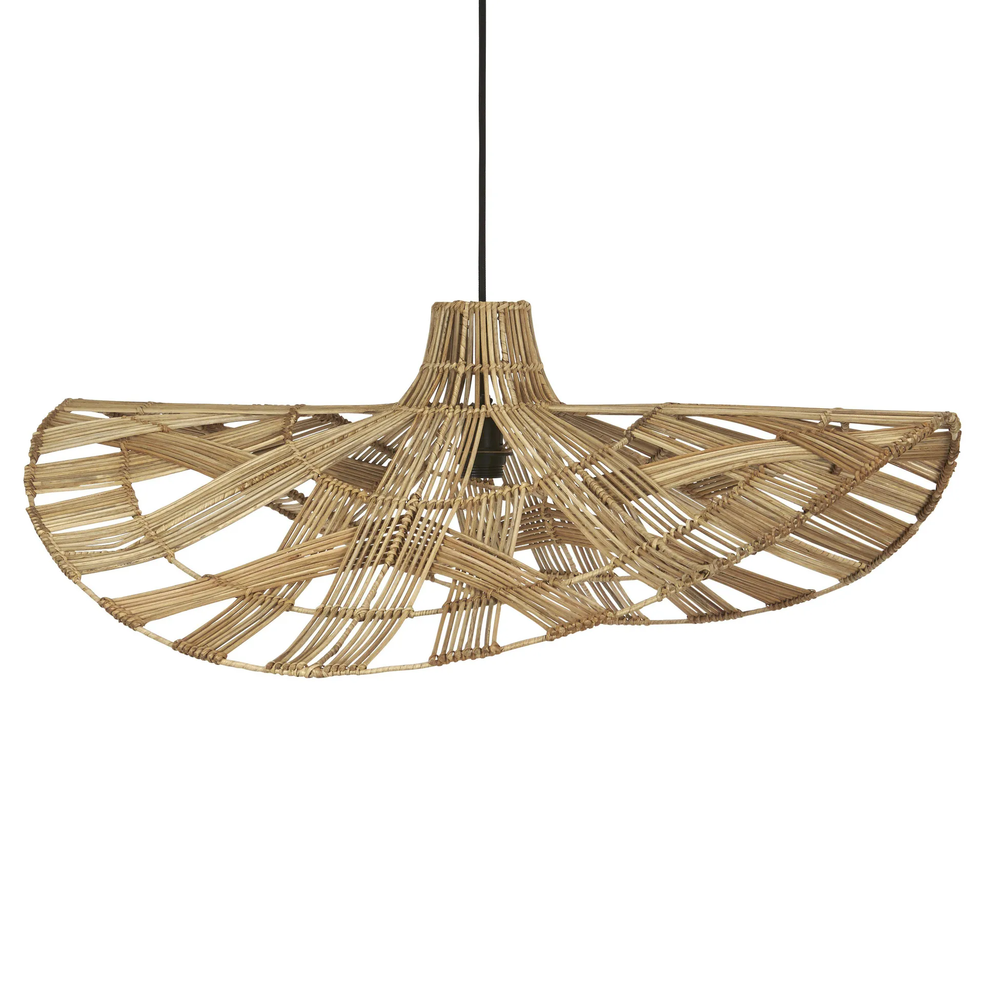 Wella ceiling 灯 rattan 81 cm, nature PR Home