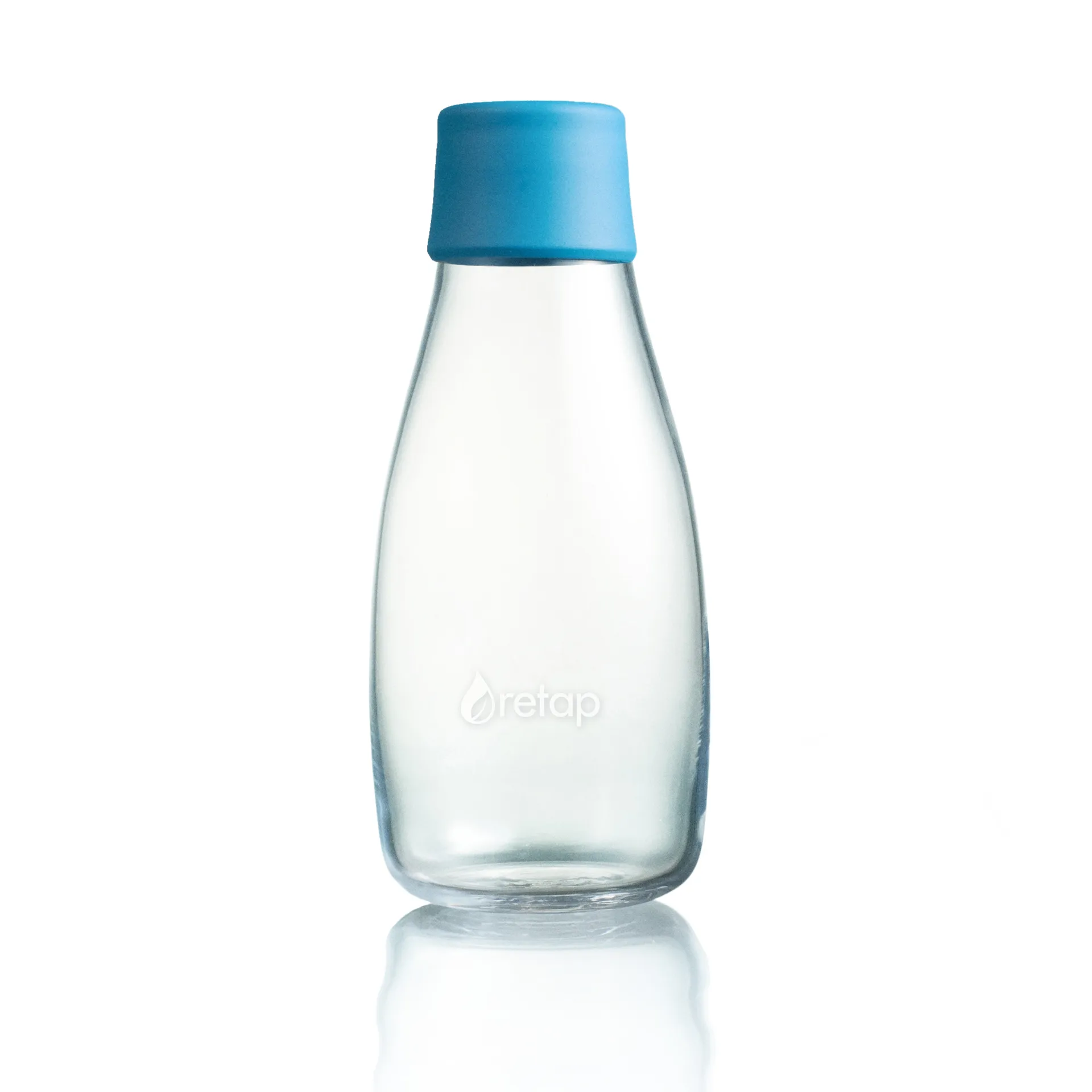 Retap glass bottle 0.3 l, light 蓝色 Retap